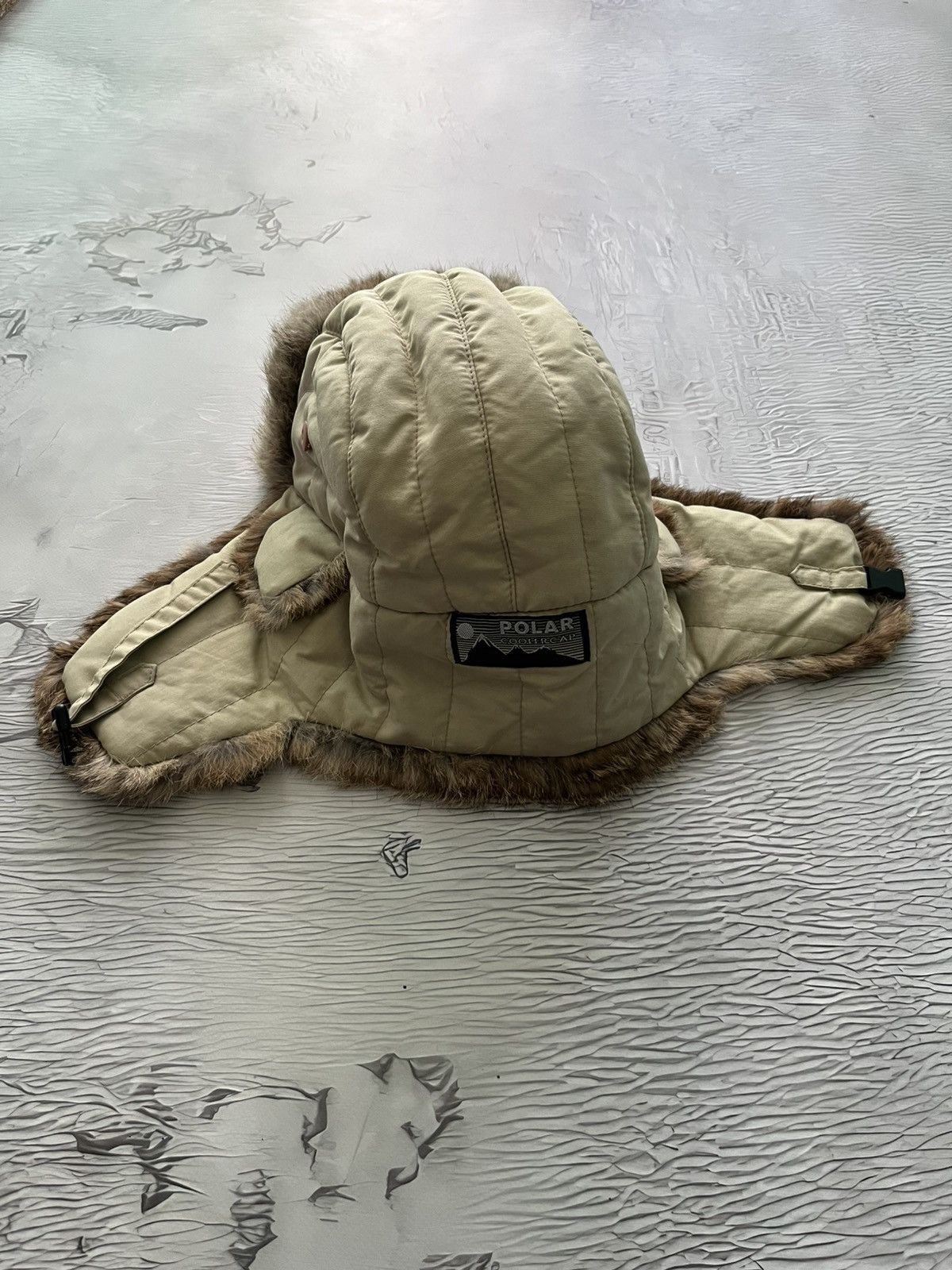 Hysteric Glamour 🇺🇸 Polar Cooller Cap Y2K Fuzzy Faux Fur Hat Ushanka Vintage Size ONE SIZE - 3 Thumbnail