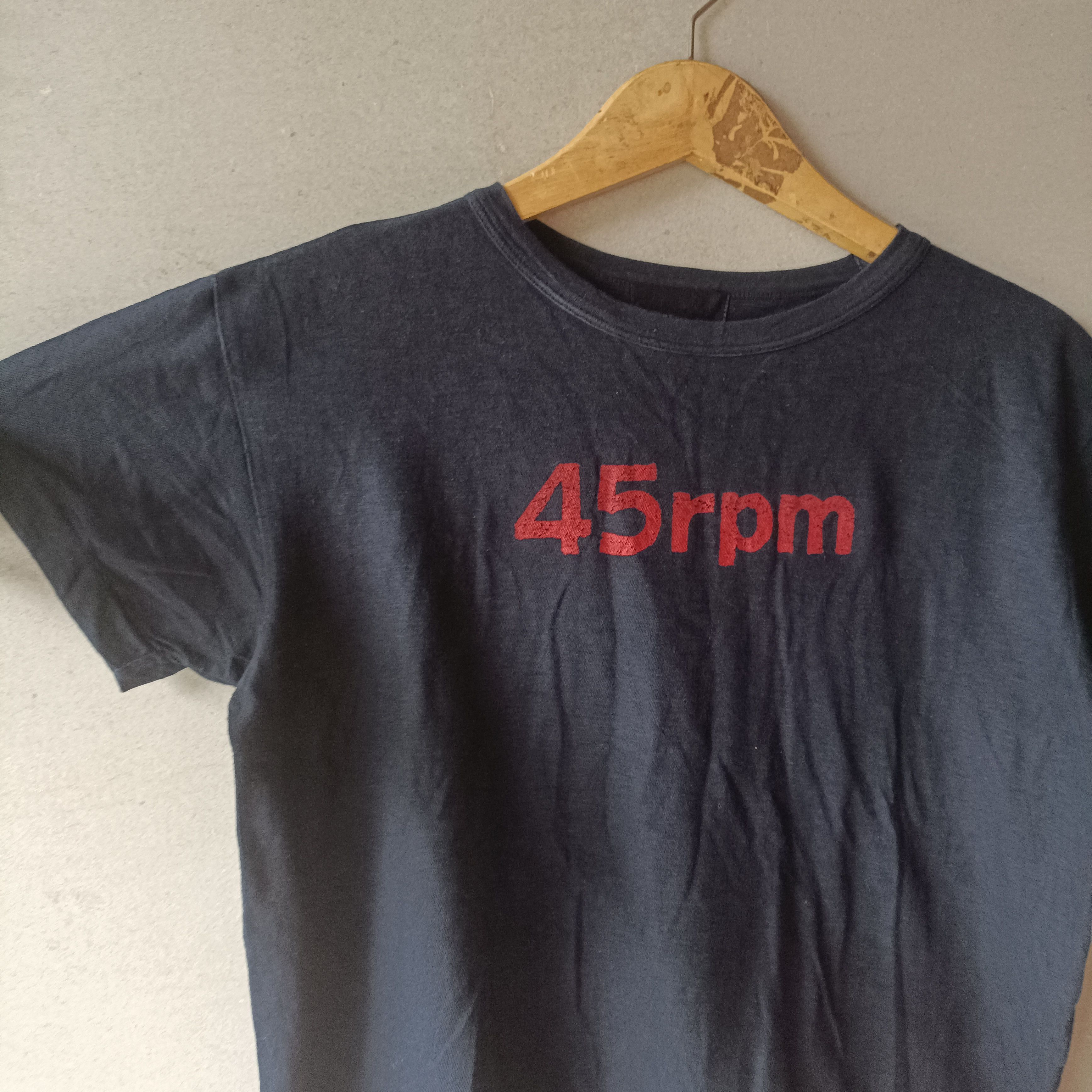 45rpm 45Rpm Studio Speelout indigo denim tee vintage junkie Size US L / EU 52-54 / 3 - 4 Thumbnail