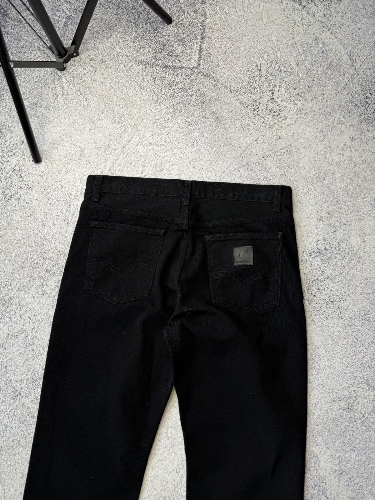 Carhartt Vintage Carhartt Wip Black Jeans Cargo Y2K Size US 34 / EU 50 - 9 Thumbnail