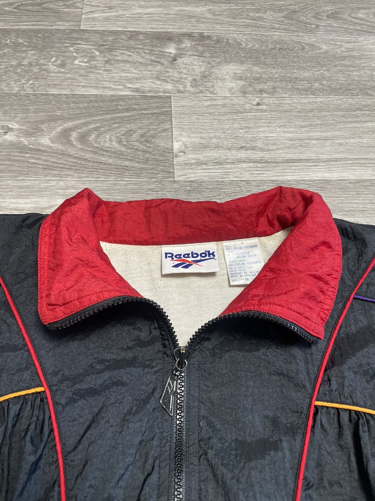 Reebok Vintage Reebok Nylon Track Jacket Oversized Fit 90s Size US M / EU 48-50 / 2 - 7 Thumbnail