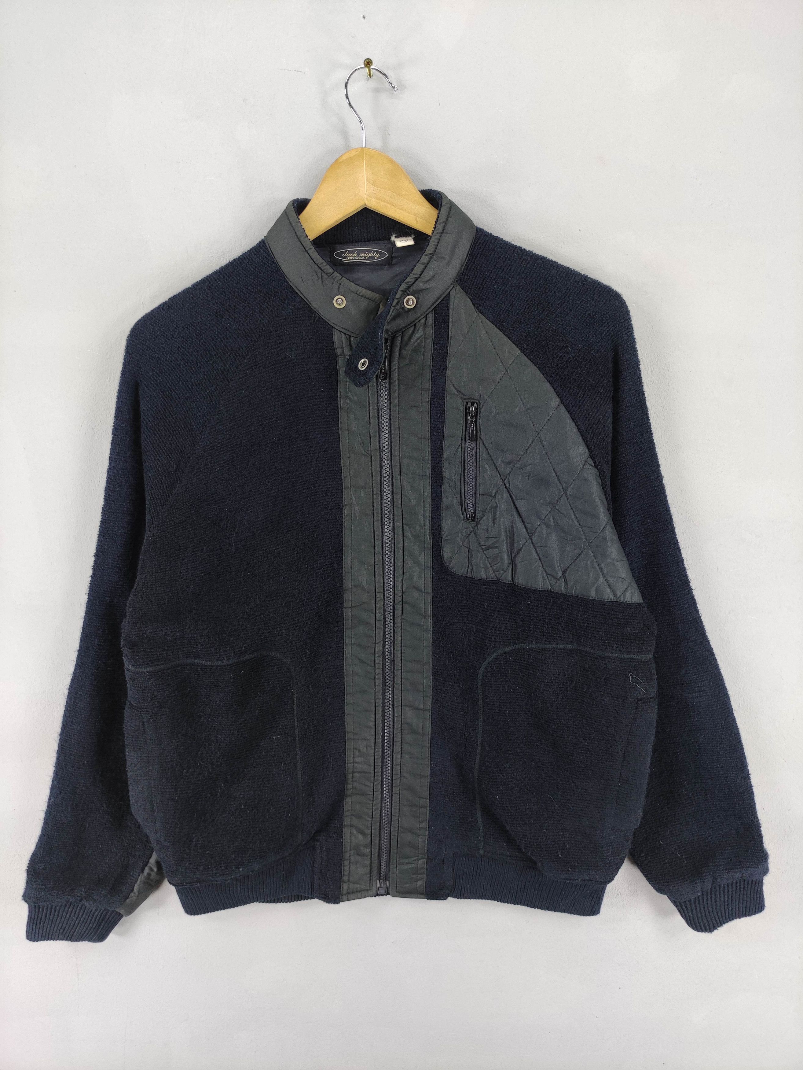 Japanese Brand Vintage Jack Mighty Zipper Jacket Size US L / EU 52-54 / 3 - 1 Thumbnail