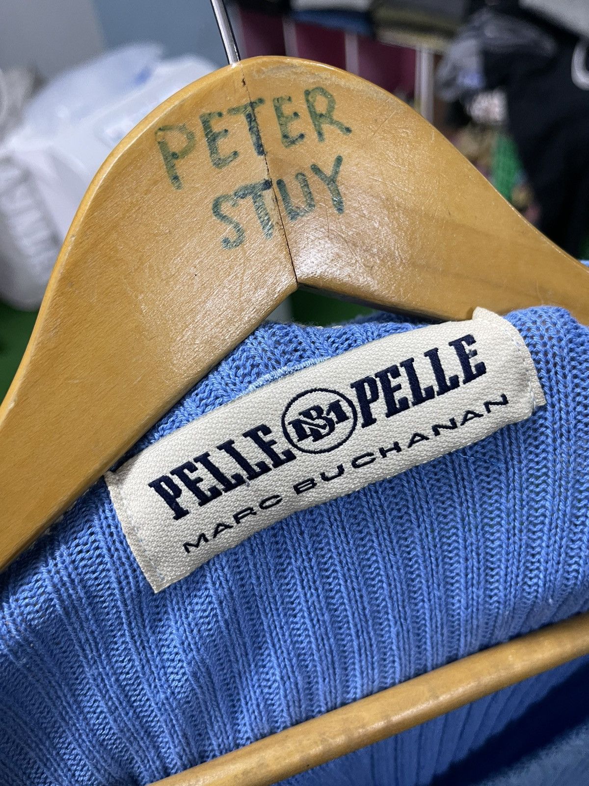 Marc Buchanan × Pelle Pelle × Vintage Pelle Pelle Marc Buchanan knit Sweater Size US XXL / EU 58 / 5 - 13 Thumbnail