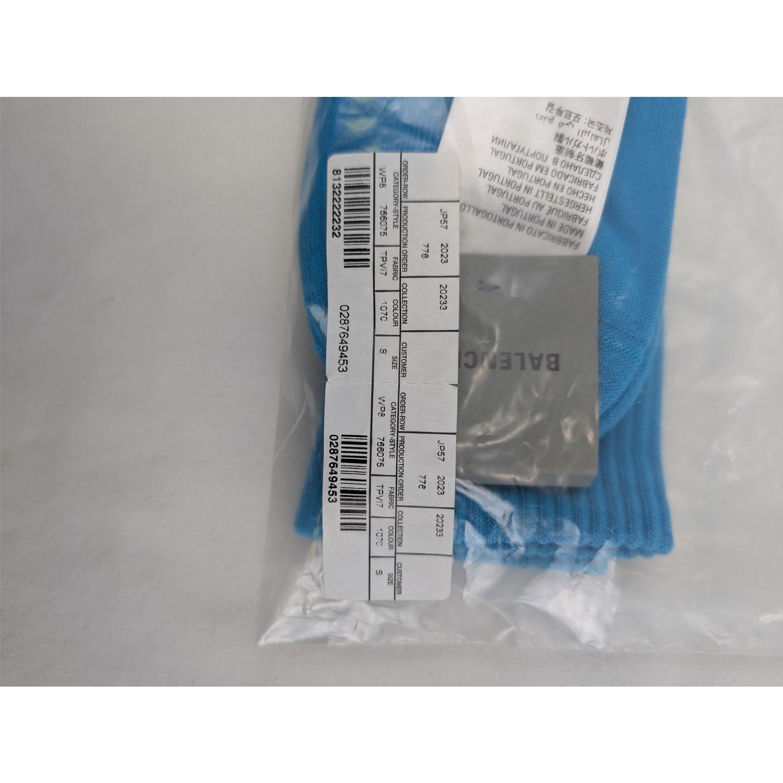 Balenciaga o1rshd1 Size: M / Socks New Sporty B Tennis in Blue Size ONE SIZE - 13 Thumbnail