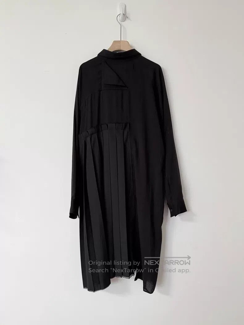 Yohji Yamamoto Yohji Yamamoto Pleated patch shirt| Size US M / EU 48-50 / 2 - 3 Thumbnail