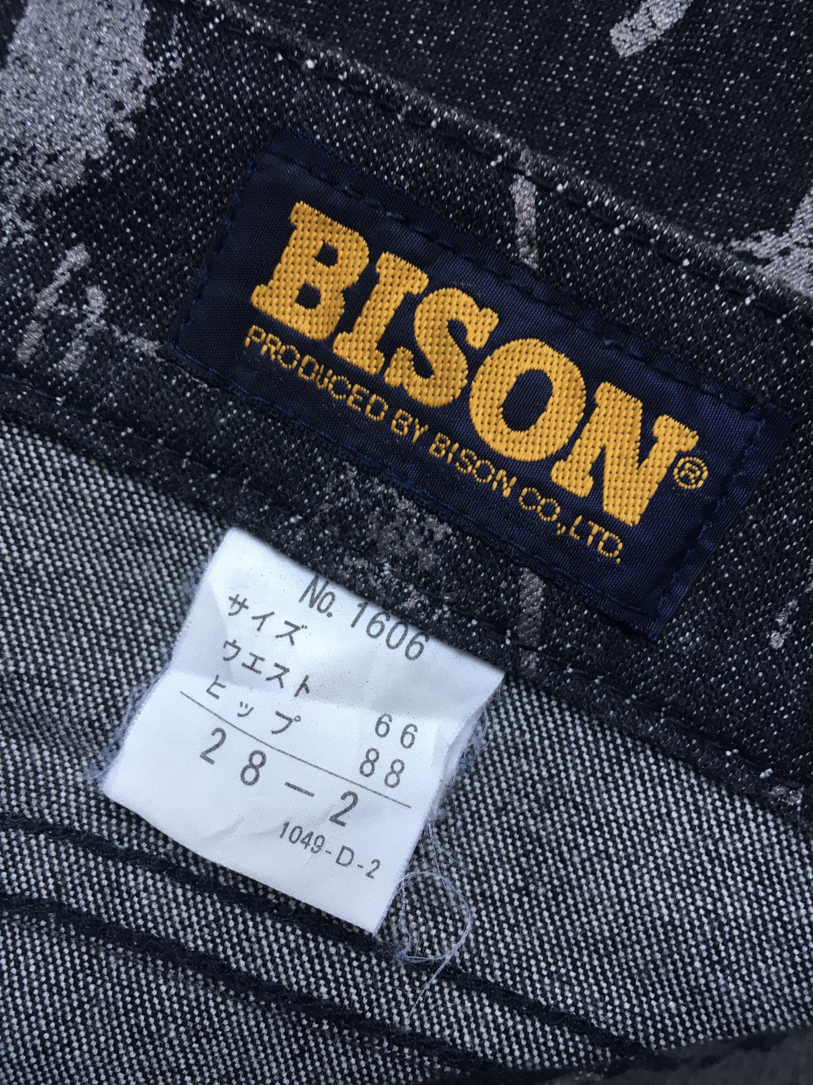 Japanese Brand Bison Flare Jeans Size US 28 / EU 44 - 8 Thumbnail
