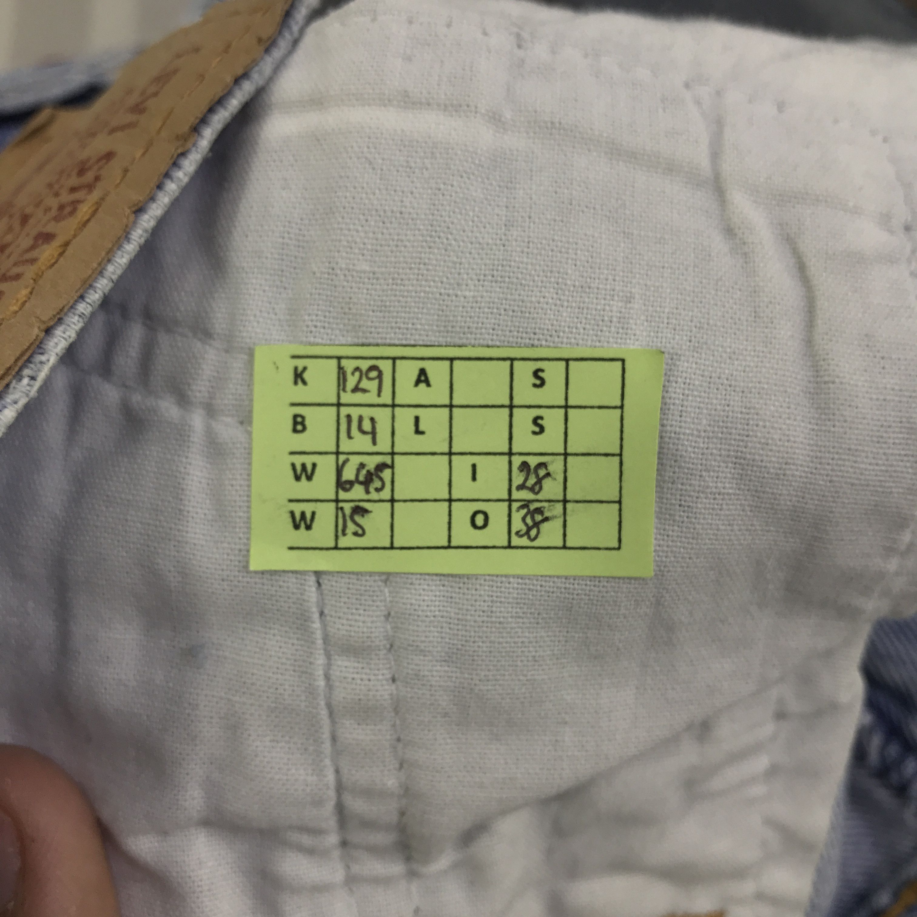 Levi's Vintage Levis Distressed Jeans pants K129B14 Size US 30 / EU 46 - 17 Thumbnail