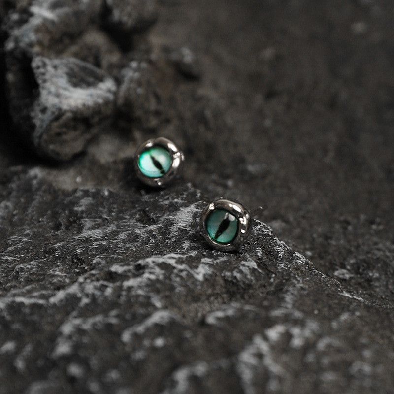Jewelry Evil eyes New Design Earrings One Pairs Chrome Jewelry Size ONE SIZE - 1 Thumbnail