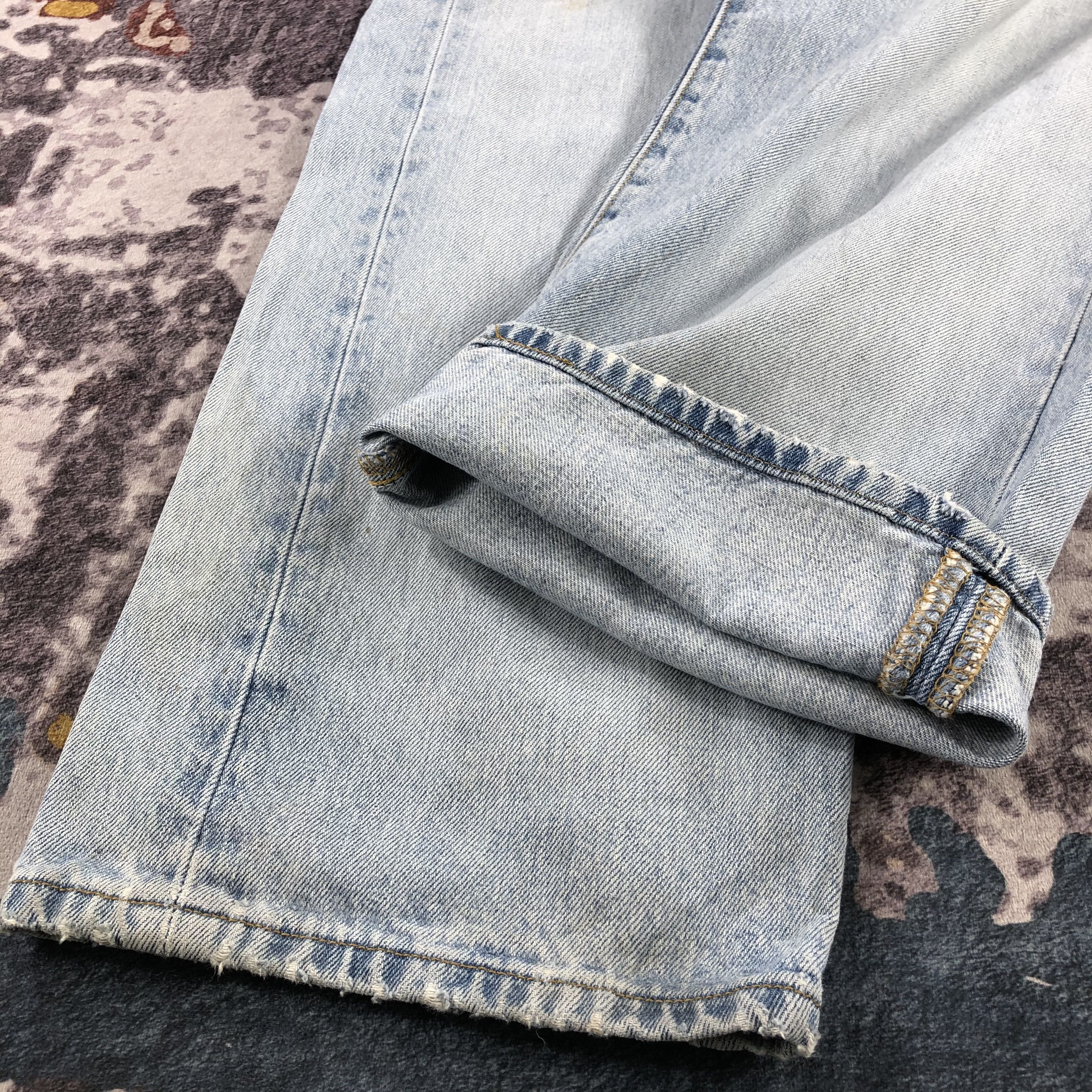 Levi's × Vintage 90s Vintage Light Wash Levis 501 Jeans-JM2842 Size US 38 / EU 54 - 9 Thumbnail