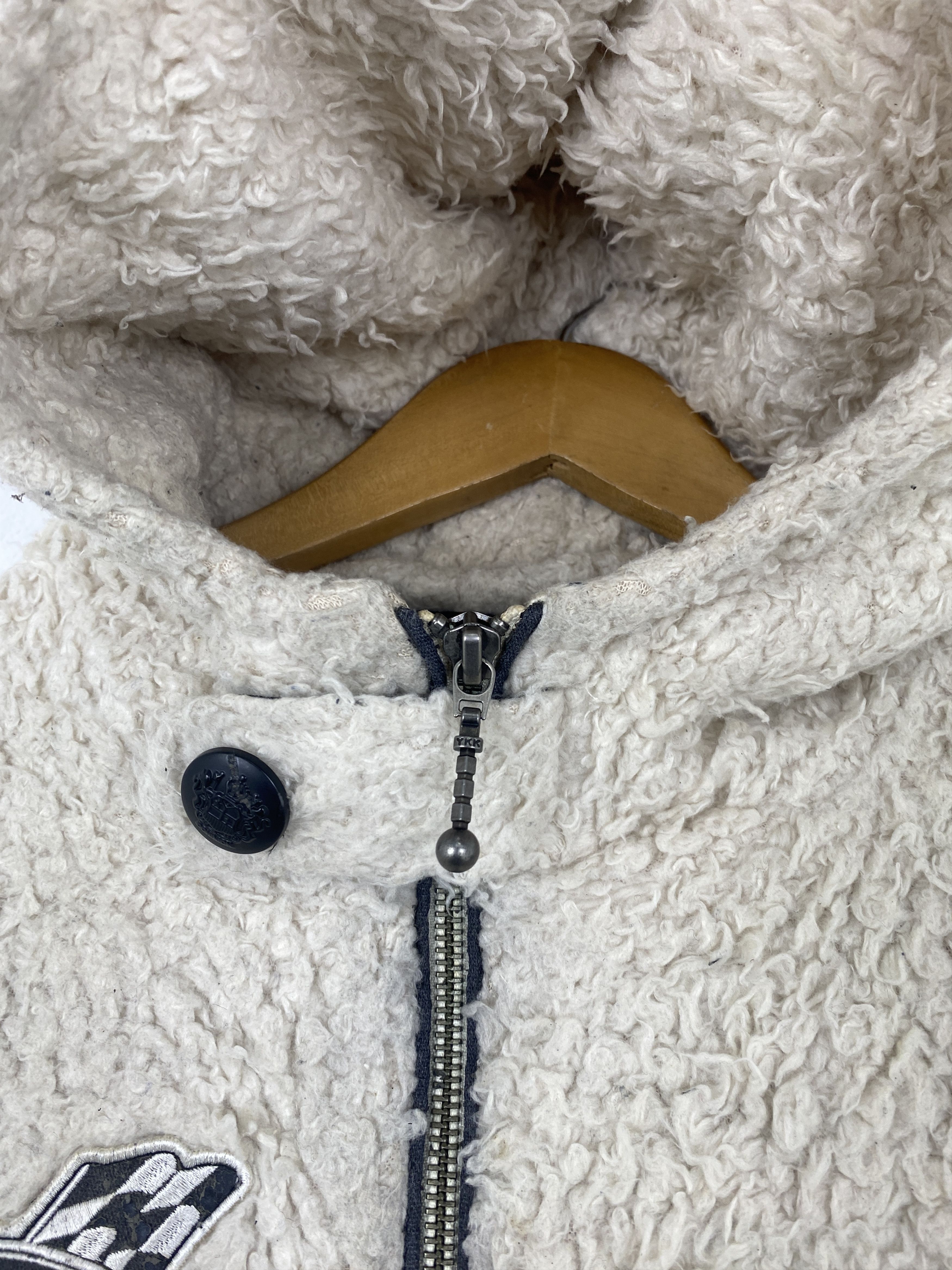 Vintage × Von Dutch Vintage Von Dutch Motorcycle Fleece Jacket J1971 Size US M / EU 48-50 / 2 - 10 Thumbnail