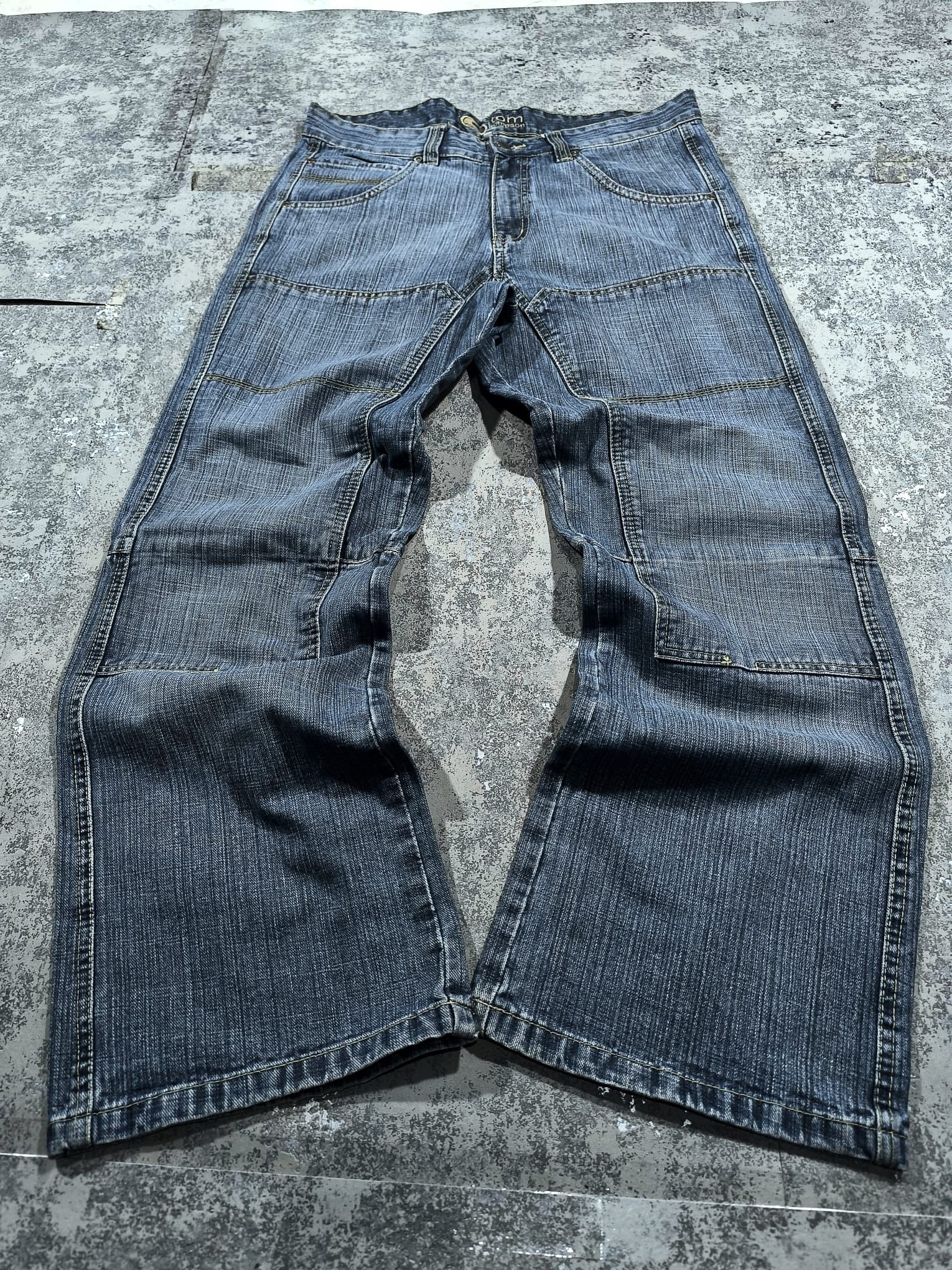 Other vtg double knee swag jeans balenciaga junya watanabe Size US 34 / EU 50 - 2 Thumbnail