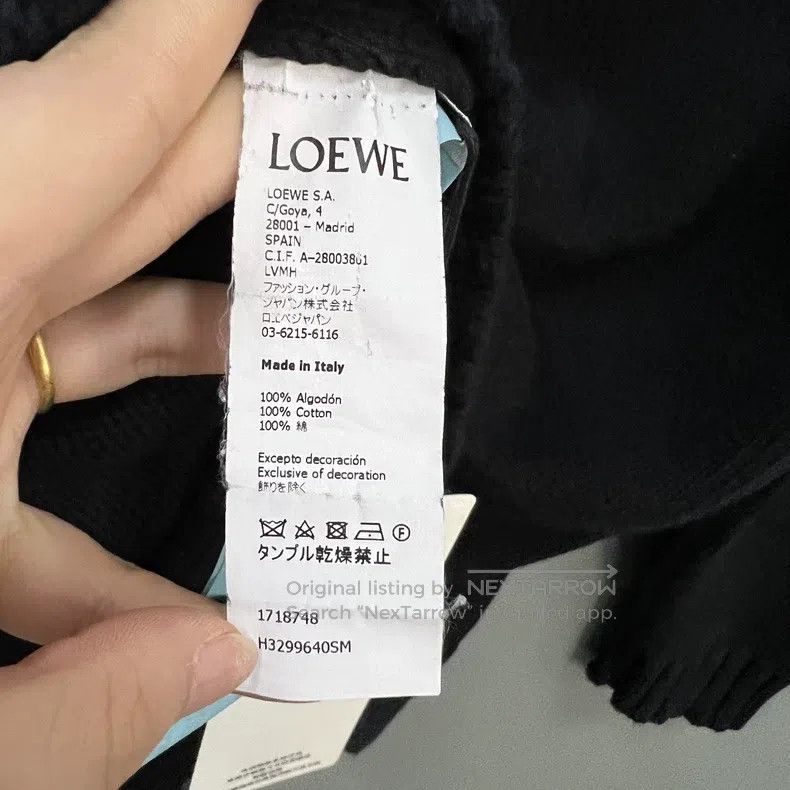 Loewe Loewe Cursive logo embroidered sweater Size XS / US 0-2 / IT 36-38 - 3 Thumbnail