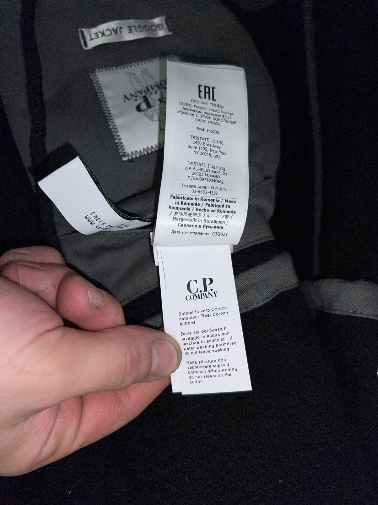 C.P. Company *BRAND NEW* C.P. COMPANY Duffle Goggle Jacket Size US M / EU 48-50 / 2 - 10 Thumbnail