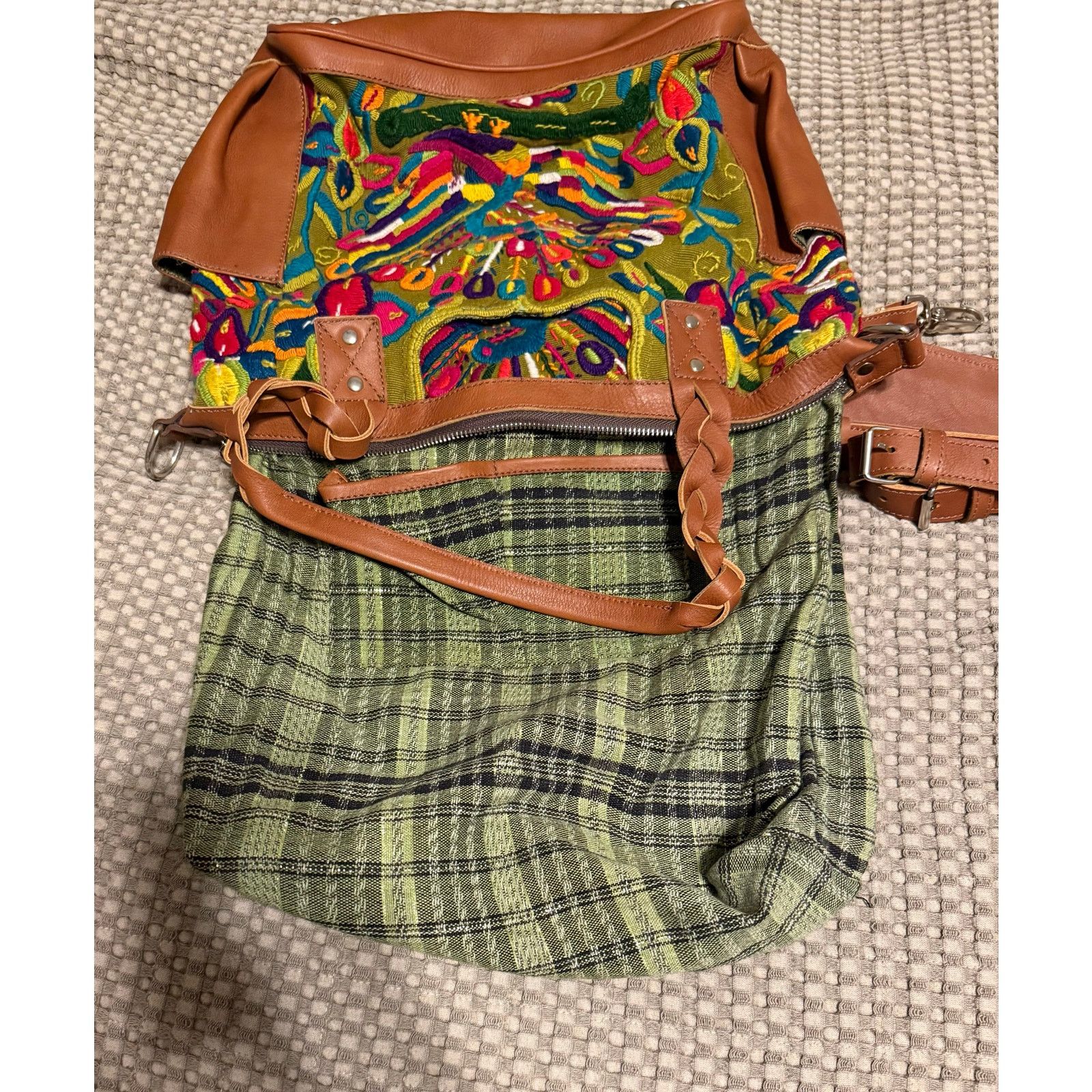 Other Handmade Medium Convertible Day Bag CDB by Little Guatemala Size ONE SIZE - 6 Thumbnail