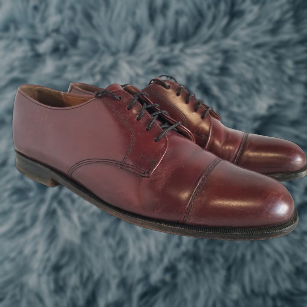 Cole Haan Cole Haan Cap-toe Oxford LEATHER SOLE Size 9.5 D USA Made Dress Oxford Mens Leather Sole Cap Toe Brown Size US 10 / EU 43 - 1 Thumbnail