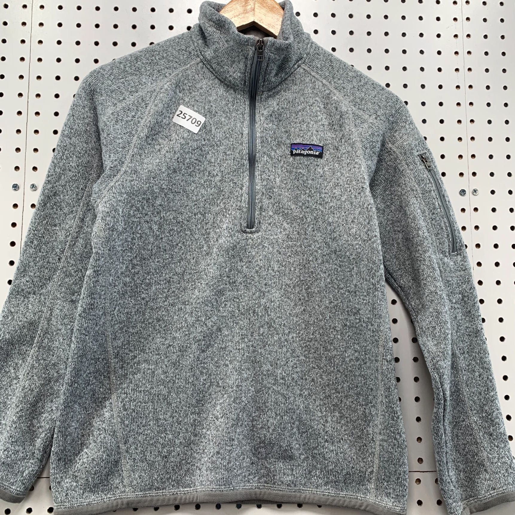 Patagonia Patagonia Better Sweater Gray Womens Small Zipper Pockets Fleece 17x23.5 Size S / US 4 / IT 40 - 5 Thumbnail
