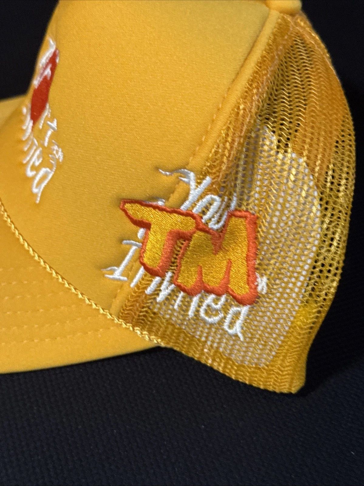 Hyde Park Goods Hyde Park "Slap Patch" Trucker Hat NWT Gold 💛 Size ONE SIZE - 3 Thumbnail