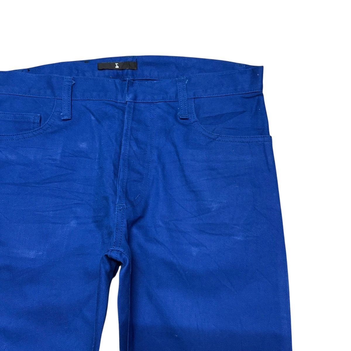 READYMADE S'exprimer Royal Blue Denim Jeans By YUTA READYMADE Size US 29 - 5 Thumbnail