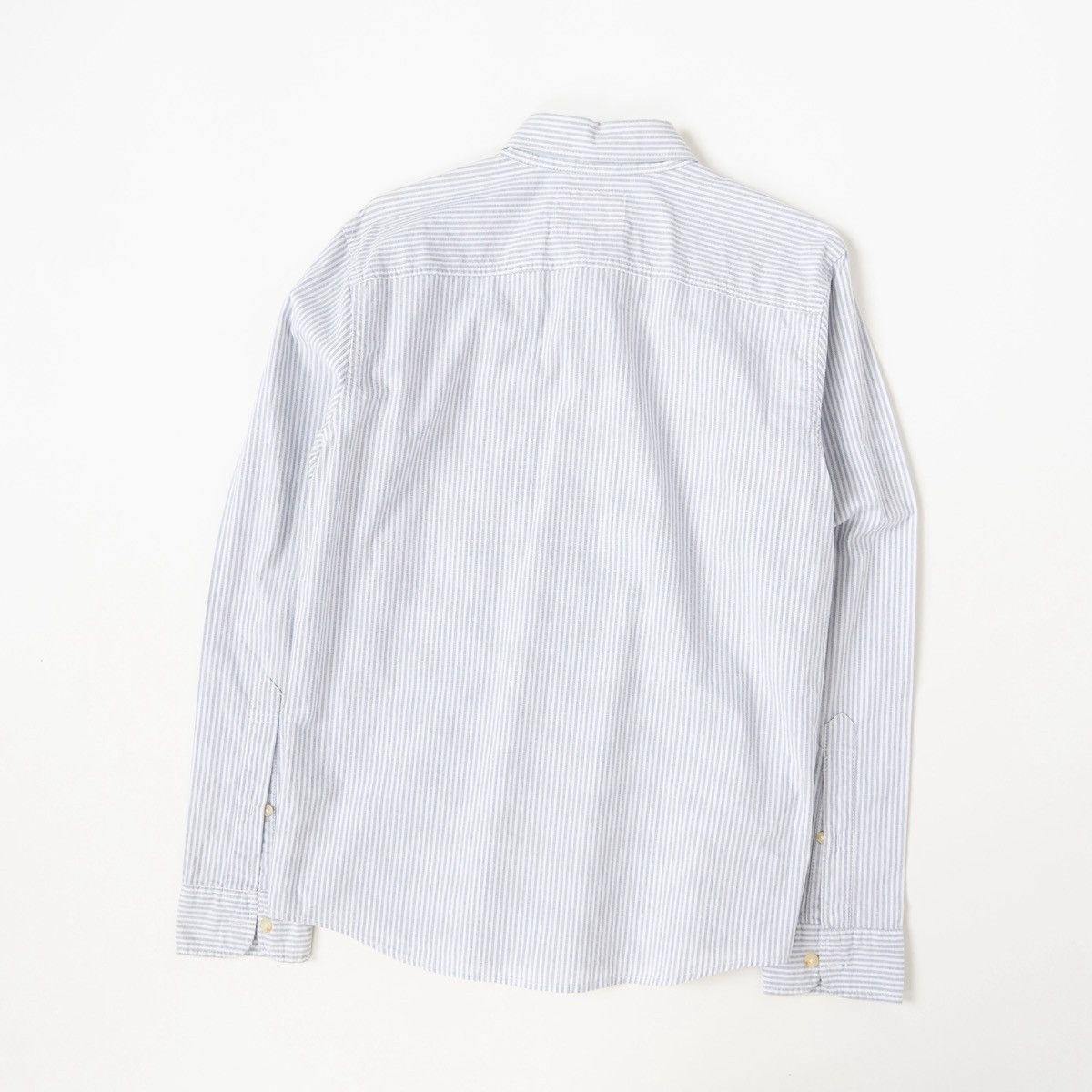 Hollister Hollister Striped Button Up Shirt Stretch Casual Long Sleeve Size US M / EU 48-50 / 2 - 2 Thumbnail