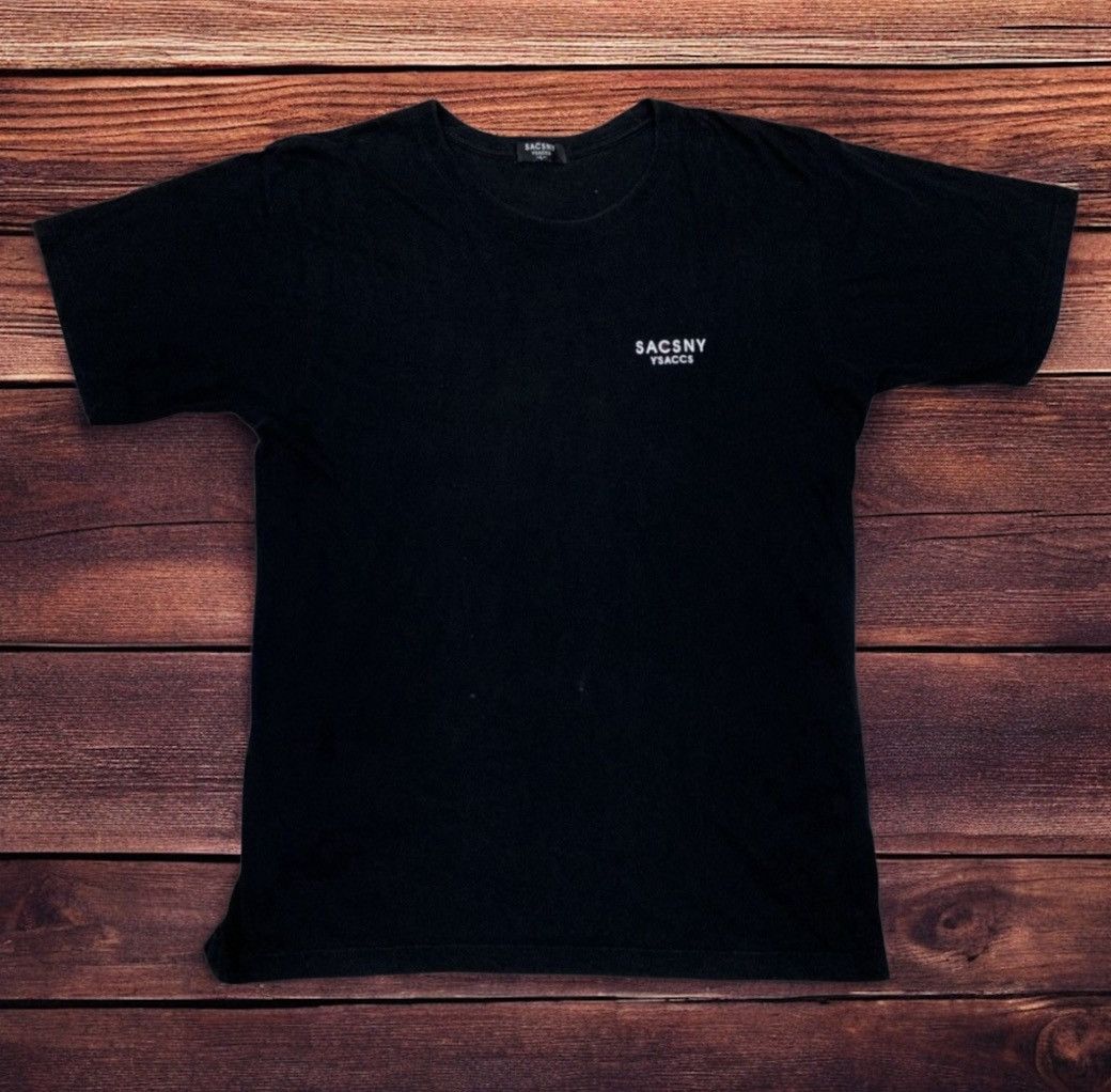 Yohji Yamamoto Sacsny Y'saccs tshirt vintage Size US M / EU 48-50 / 2 - 1 Thumbnail