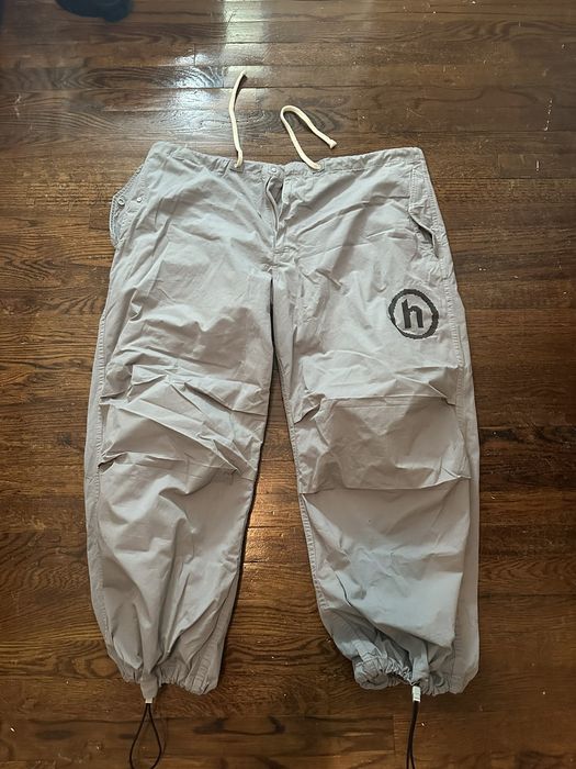 HIDDEN Hidden pants - Pixelated H Logo Overpants | Grailed