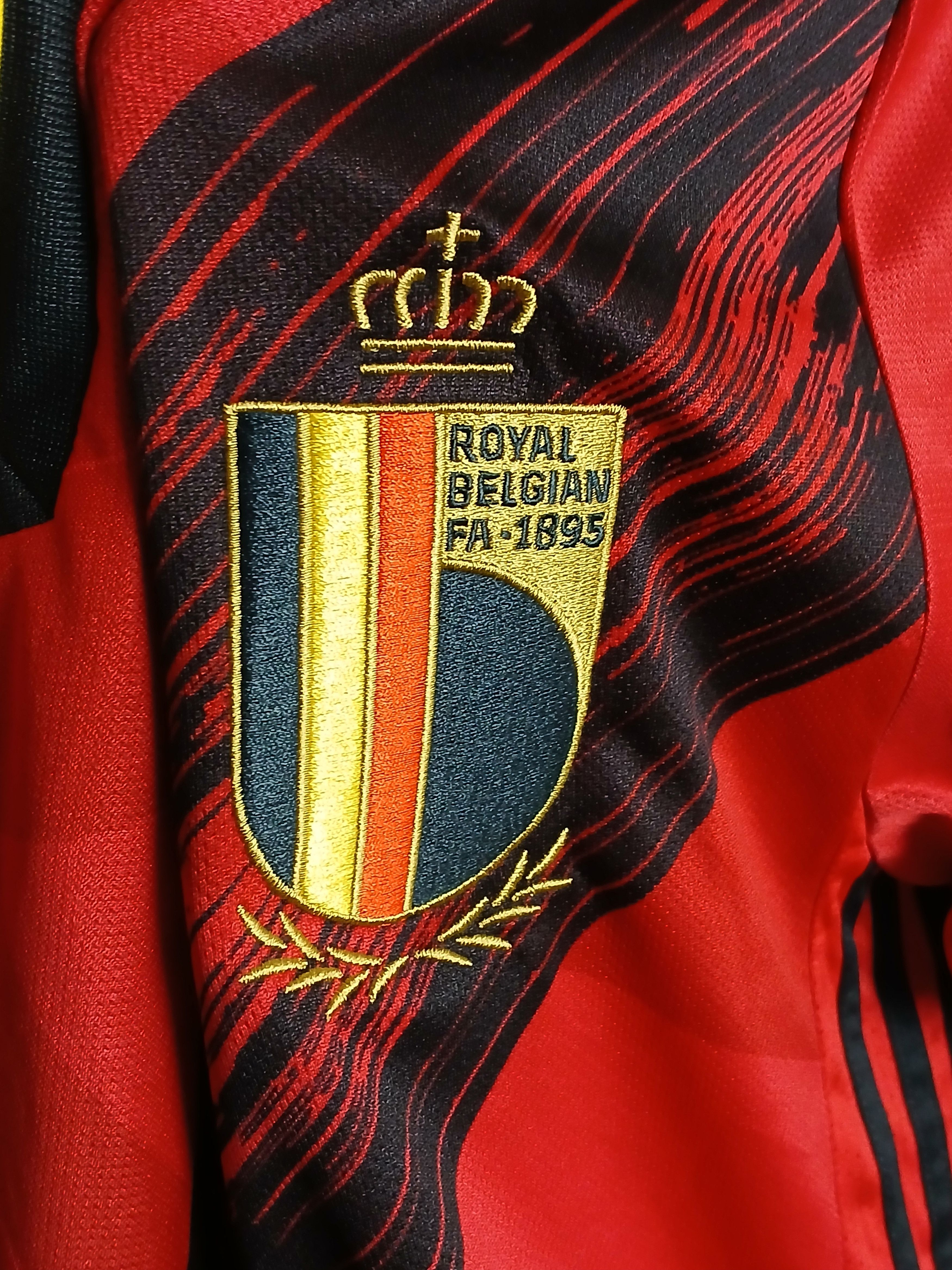 Adidas Belgium National Football Team 2020/2022 Home Jersey Size US S / EU 44-46 / 1 - 4 Thumbnail