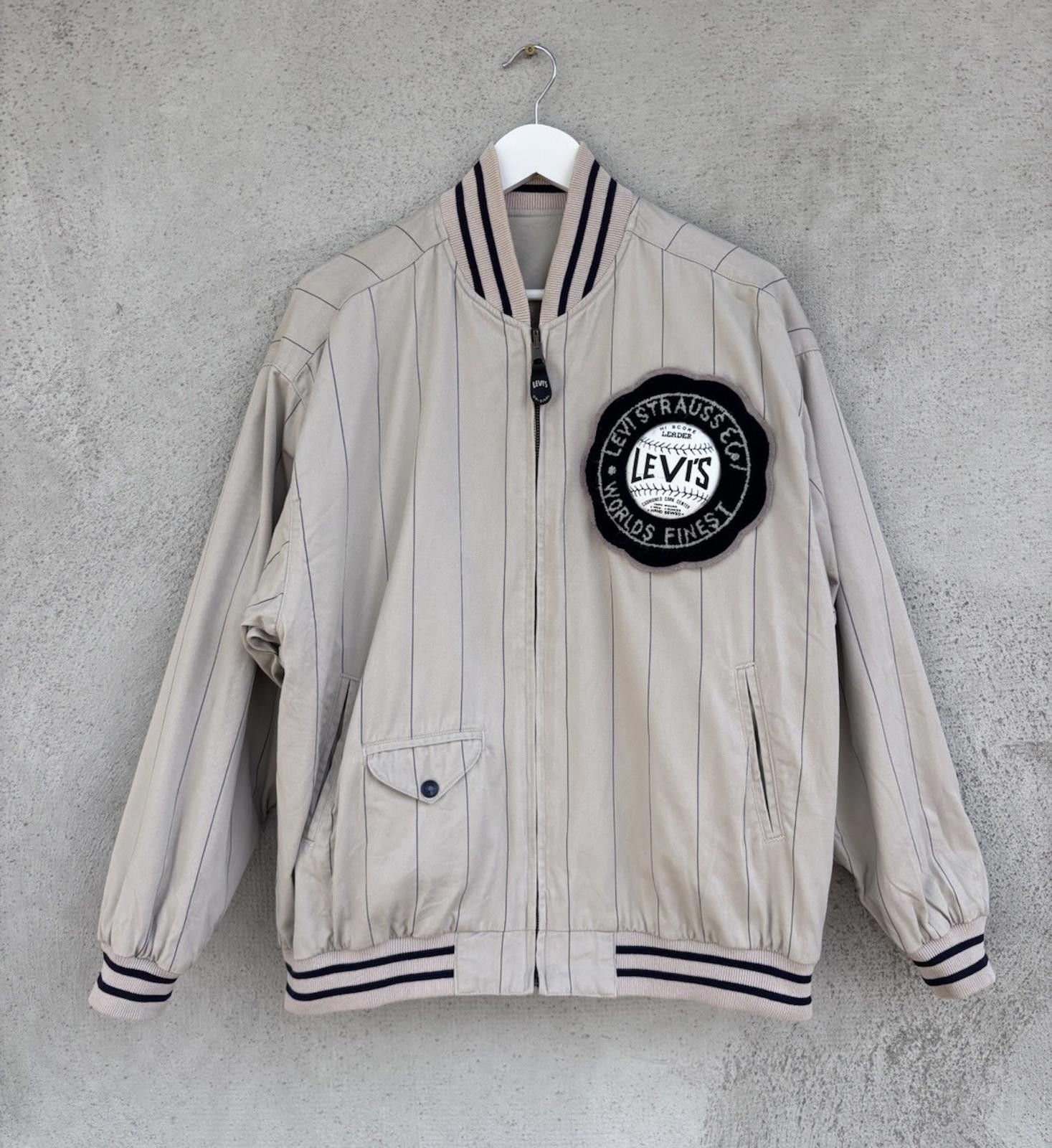 Levi's Vintage Levi’s Reversible Baseball Bomber Jacket Mens Small Size US S / EU 44-46 / 1 - 1 Thumbnail