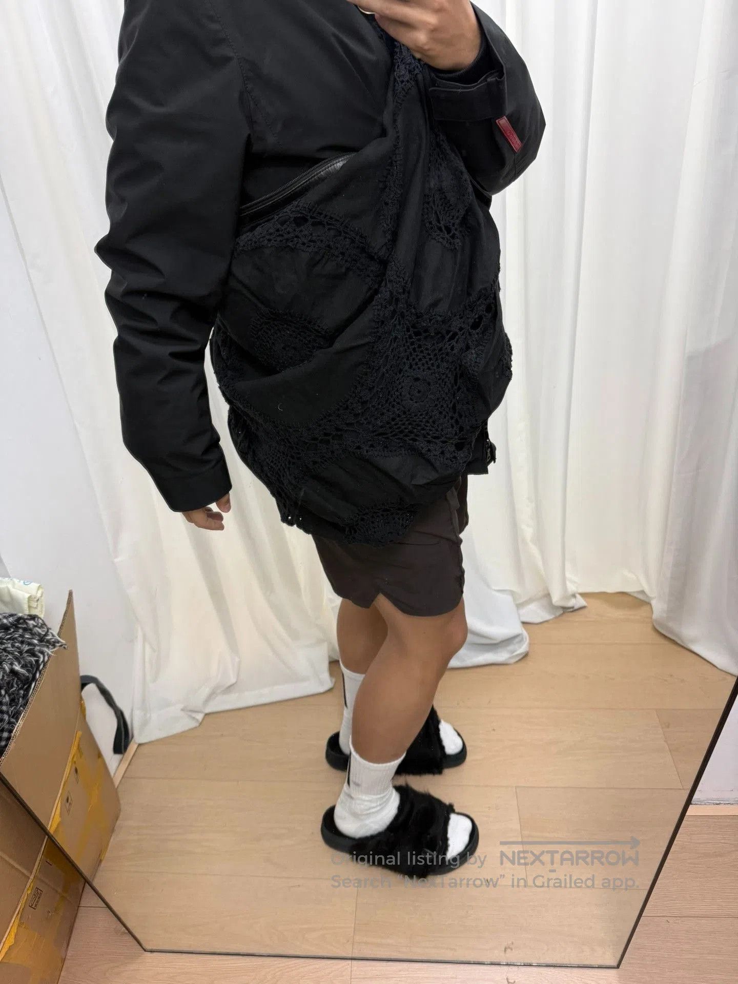 Yohji Yamamoto Yohji Yamamoto Y's Woven Dumpling Bag. Size ONE SIZE - 9 Thumbnail