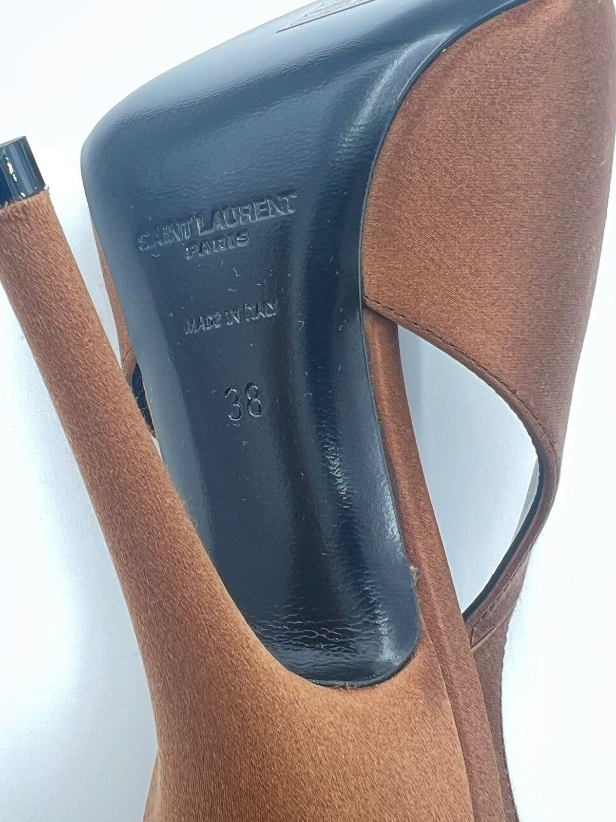 Saint Laurent Paris New Saint Laurent Yasmeen Pump Sandals IT 38/ US 8 Size US 8 / IT 38 - 7 Thumbnail