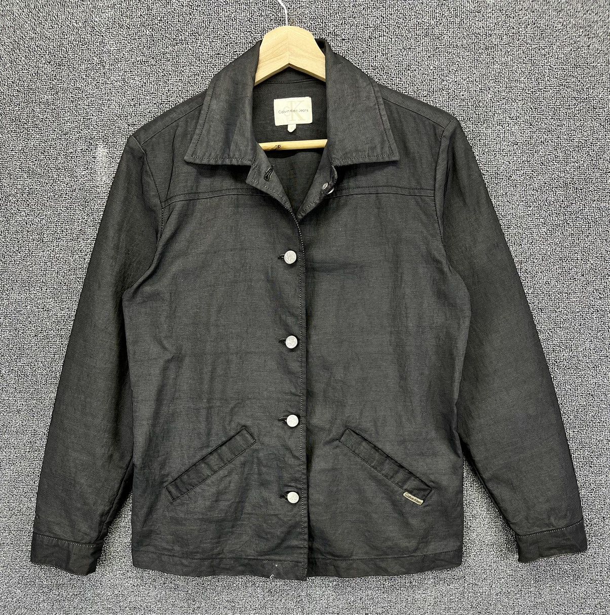 Calvin Klein Vintage Calvin Klein Rare Button Up Jeans Jacket Size US S / EU 44-46 / 1 - 2 Thumbnail