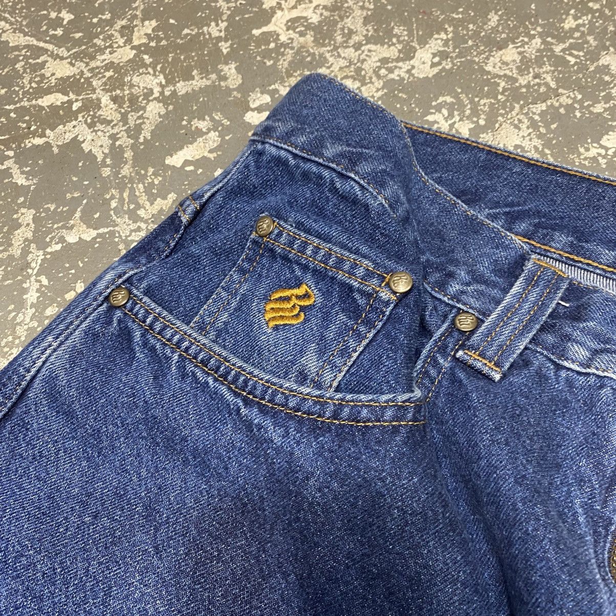 JNCO × Rocawear × Vintage Vintage RocaWear Baggy Blue Denim Pants Size US 33 - 6 Thumbnail