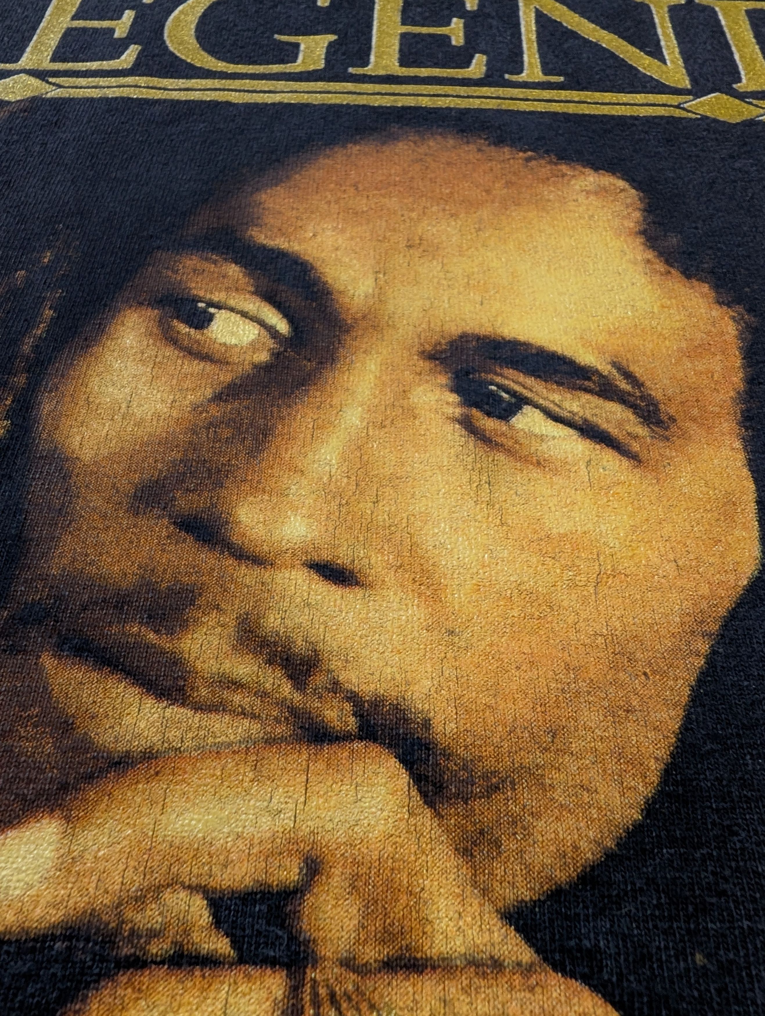 Bob Marley × Vintage × Zion Rootswear Vintage 2005 zion rootswear Bob Marley Legend t-shirt Size US L / EU 52-54 / 3 - 3 Thumbnail