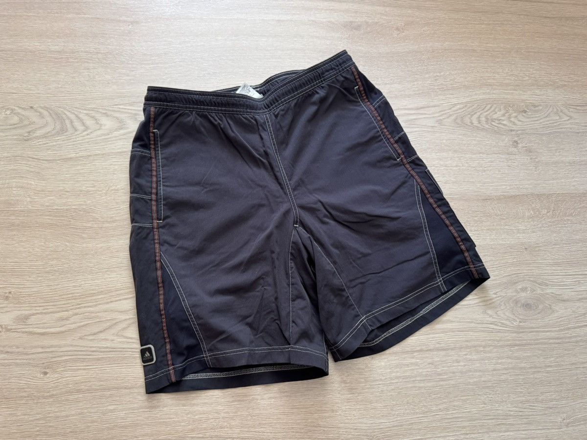 Adidas Vintage 00’s 2002 Adidas y2k Oakley Style Cycle Shorts Size US 32 / EU 48 - 1 Thumbnail