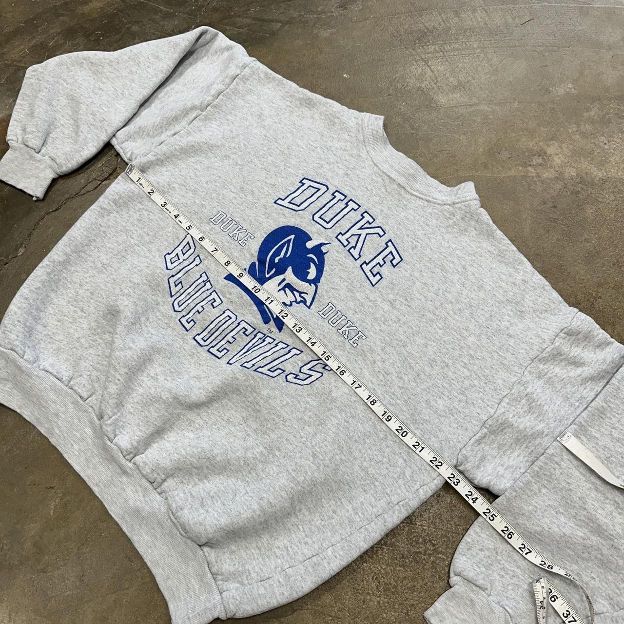 NCAA × Vintage Vintage Duke Blue Devils Sweatshirt Grey XL Size US XL / EU 56 / 4 - 7 Thumbnail