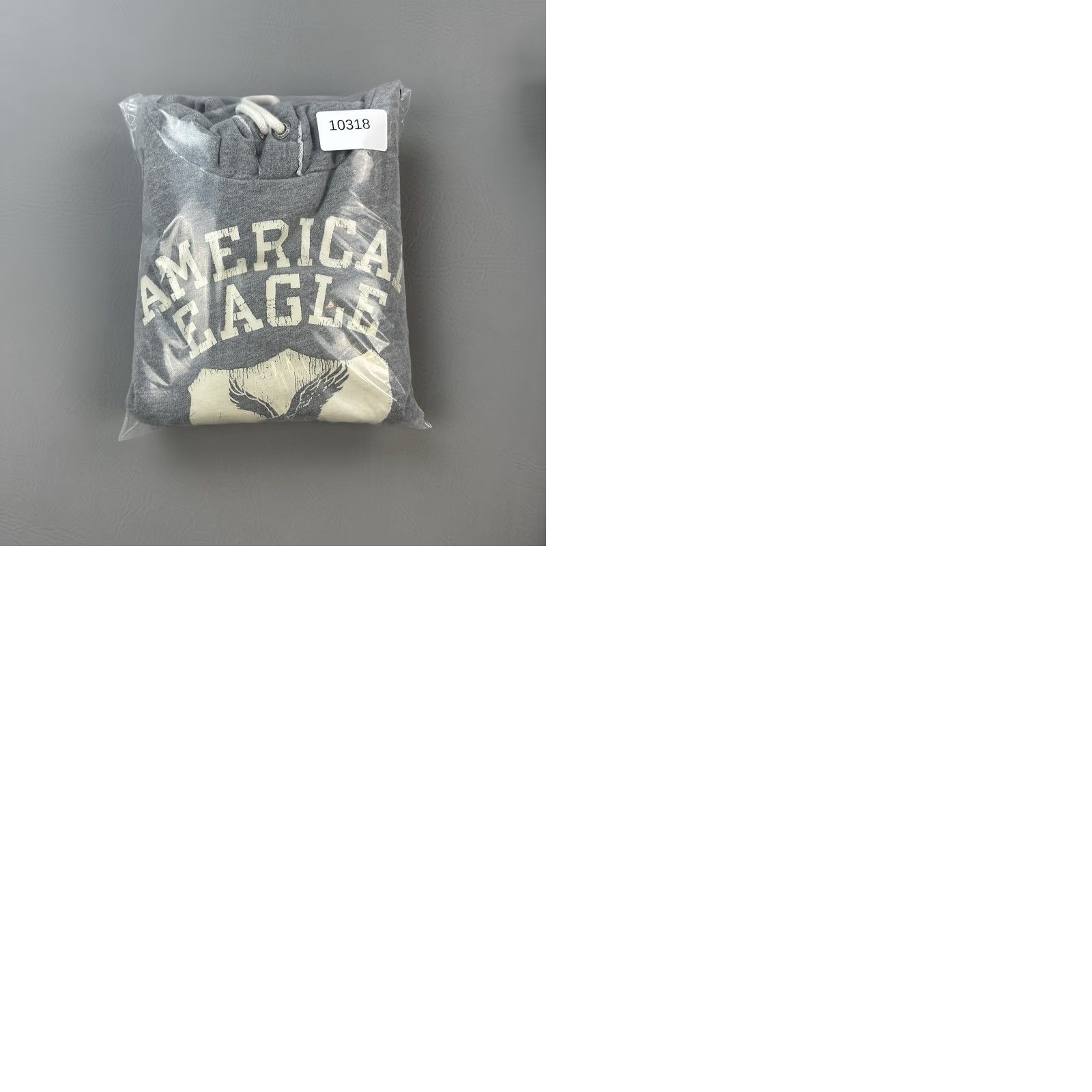 American Eagle Outfitters VINTAGE American Eagle Hoodie Mens Medium Gray Classic Fit Fleece Pullover Size US M / EU 48-50 / 2 - 9 Thumbnail