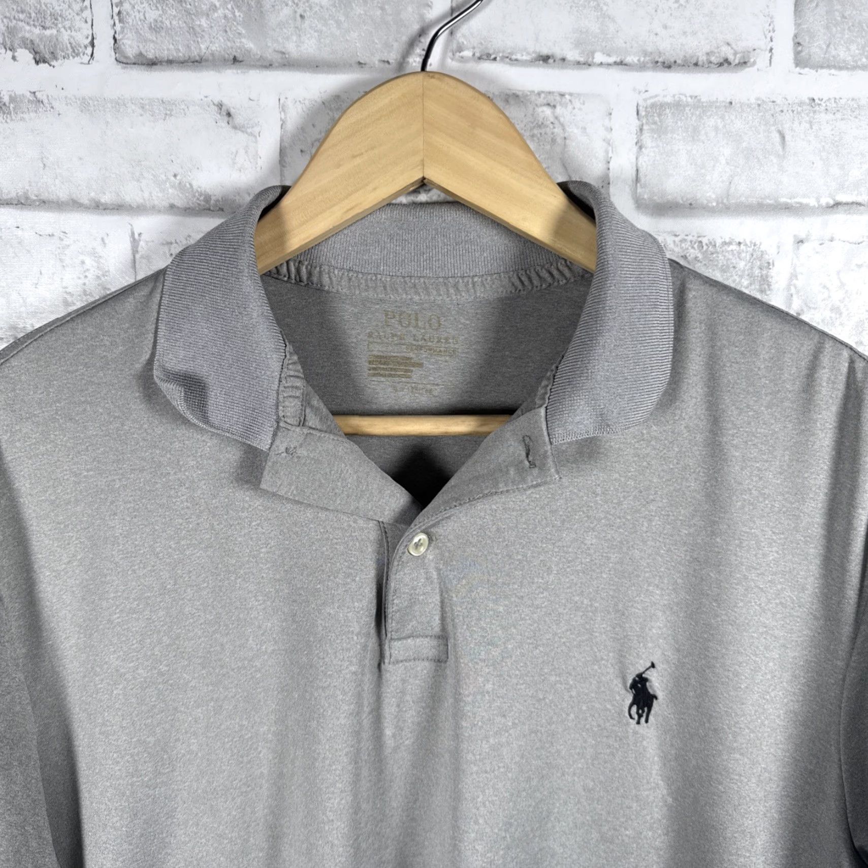 Polo Ralph Lauren Polo Ralph Lauren Polo Shirt Mens L Gray Size US L / EU 52-54 / 3 - 2 Thumbnail