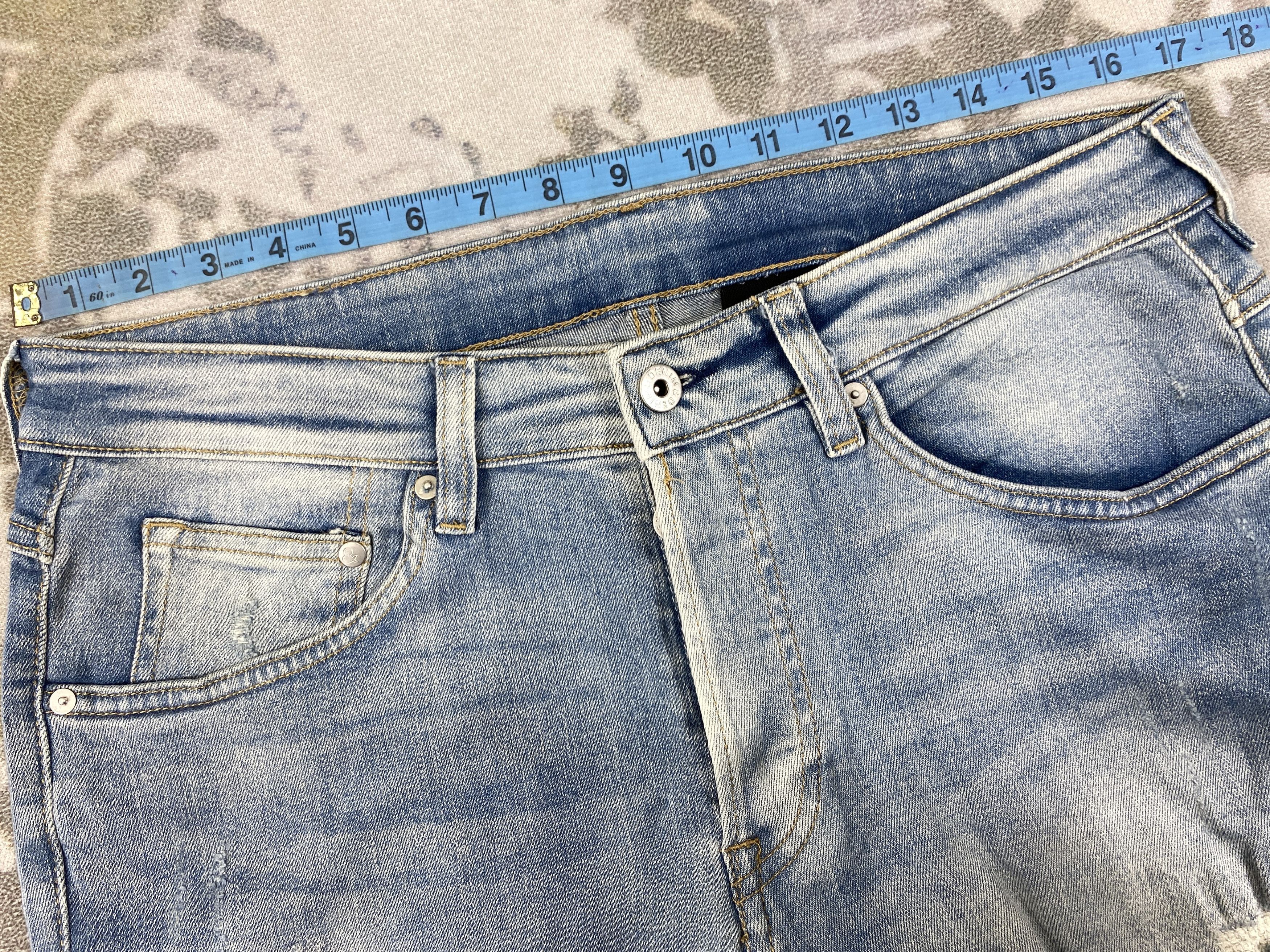 H&M H&M Japanese Brand Distressed Denim 34x28.5 -JN013 Size US 34 / EU 50 - 5 Thumbnail