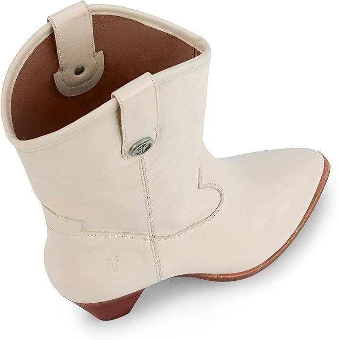 Frye Frye Women's June Western, White - 6.5M SAVE $150.00. Size US 6.5 / IT 36.5 - 4 Thumbnail