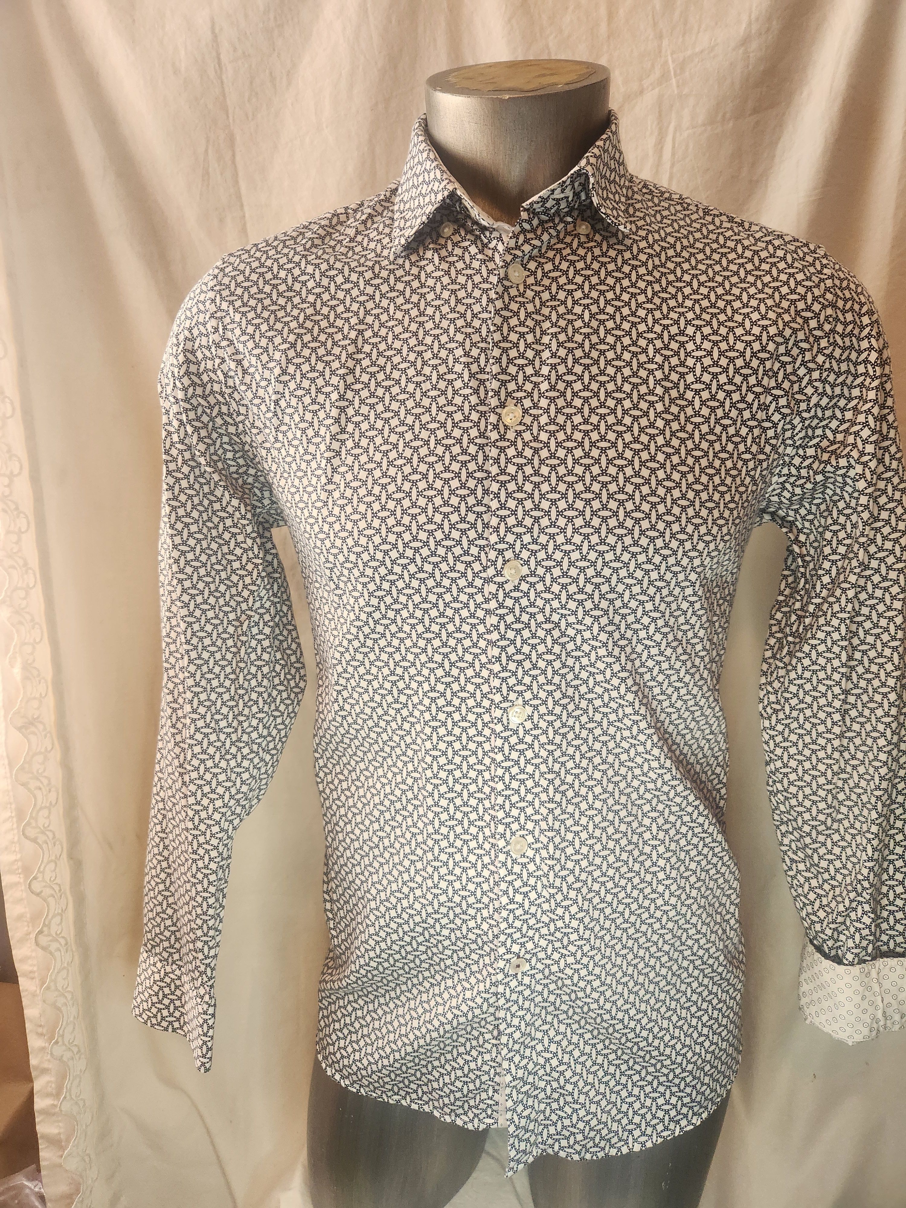Ted Baker geometric chain link Size US L / EU 52-54 / 3 - 1 Thumbnail