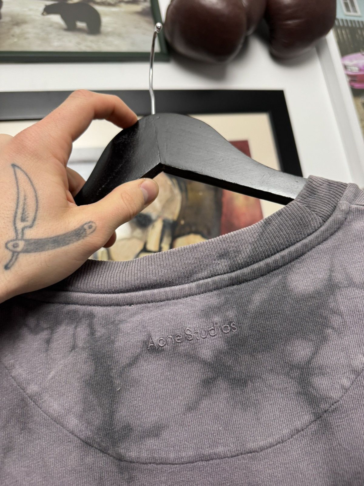 Acne Studios Acne Studios Tie Dye Abstract Tee Designer Oversize Rare Size US M / EU 48-50 / 2 - 3 Thumbnail