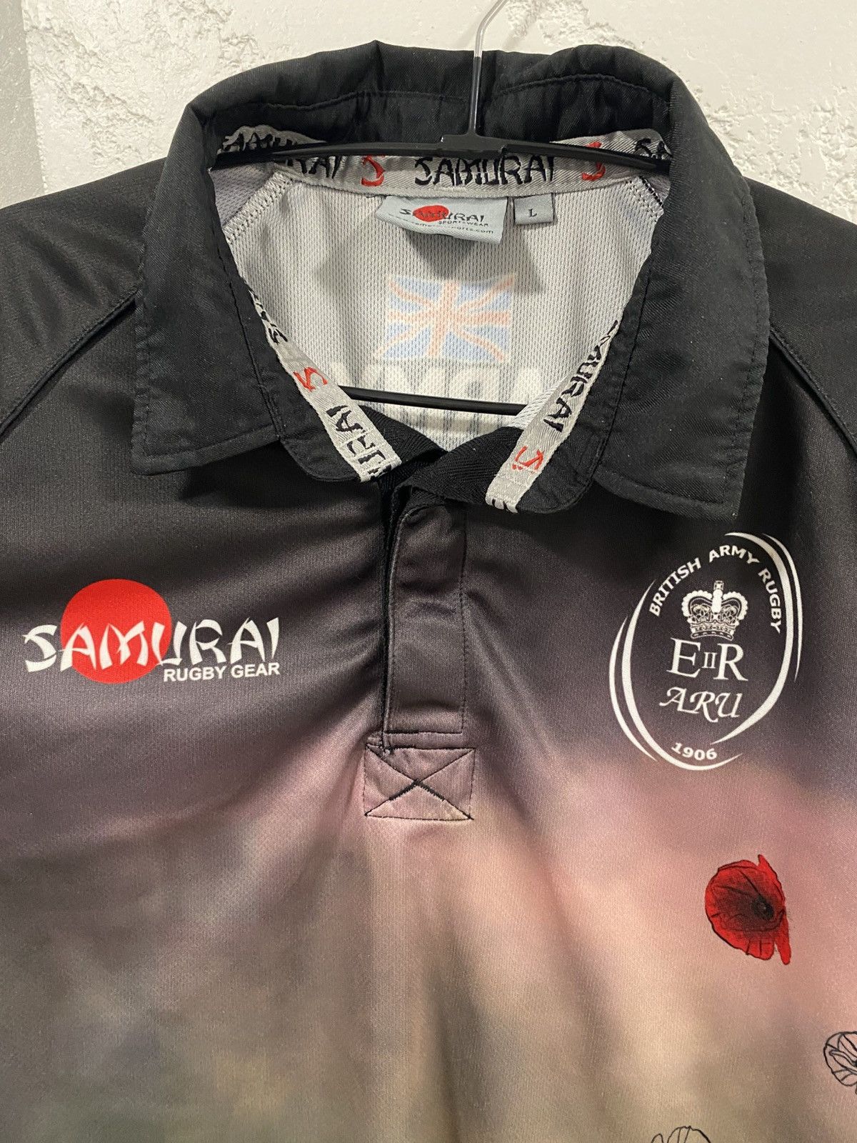 Other British Army Rugby Union 2012-2013 Jersey Samurai Shirt Sz:L Size US L / EU 52-54 / 3 - 2 Thumbnail