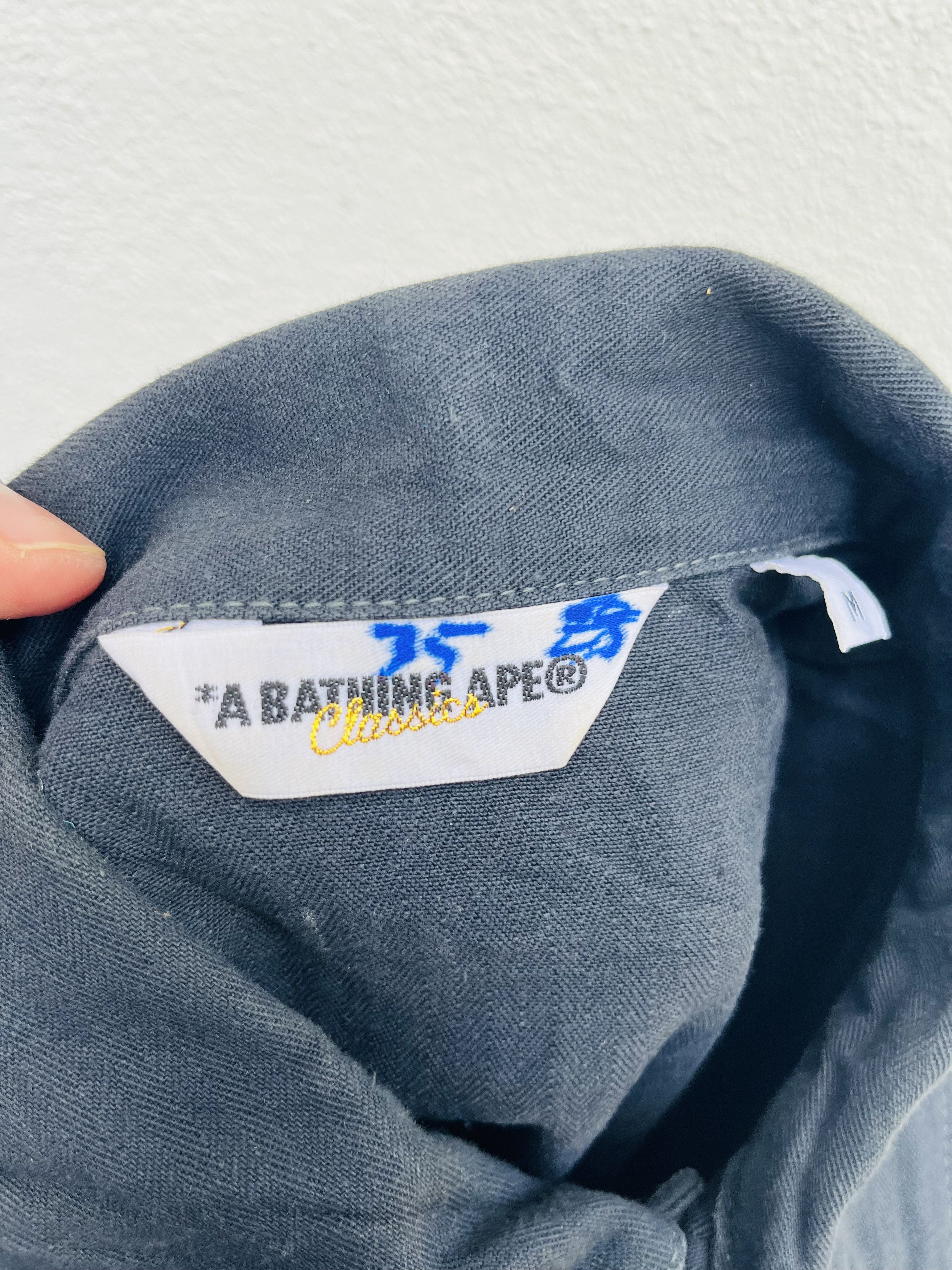 Bape Bape Black Haringbone Jacket Size US M / EU 48-50 / 2 - 12 Thumbnail