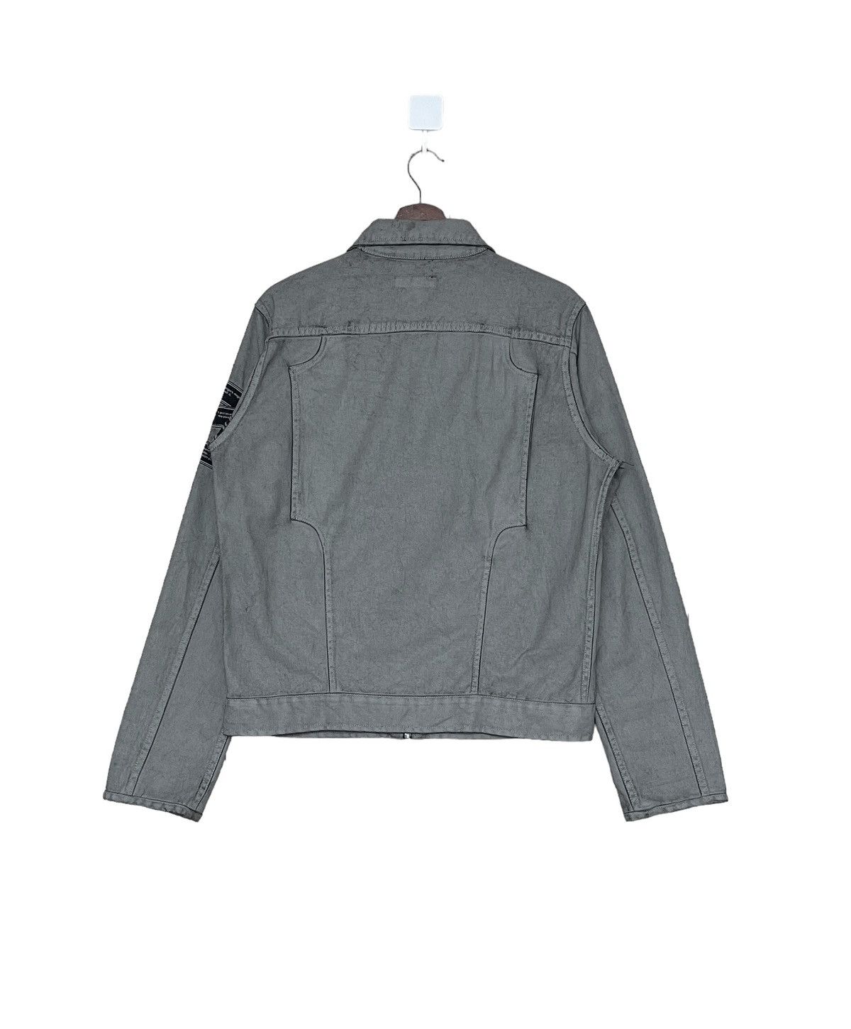 Diesel Vintage Brand Diesel Waxed Jacket 1990s Size US M / EU 48-50 / 2 - 2 Thumbnail