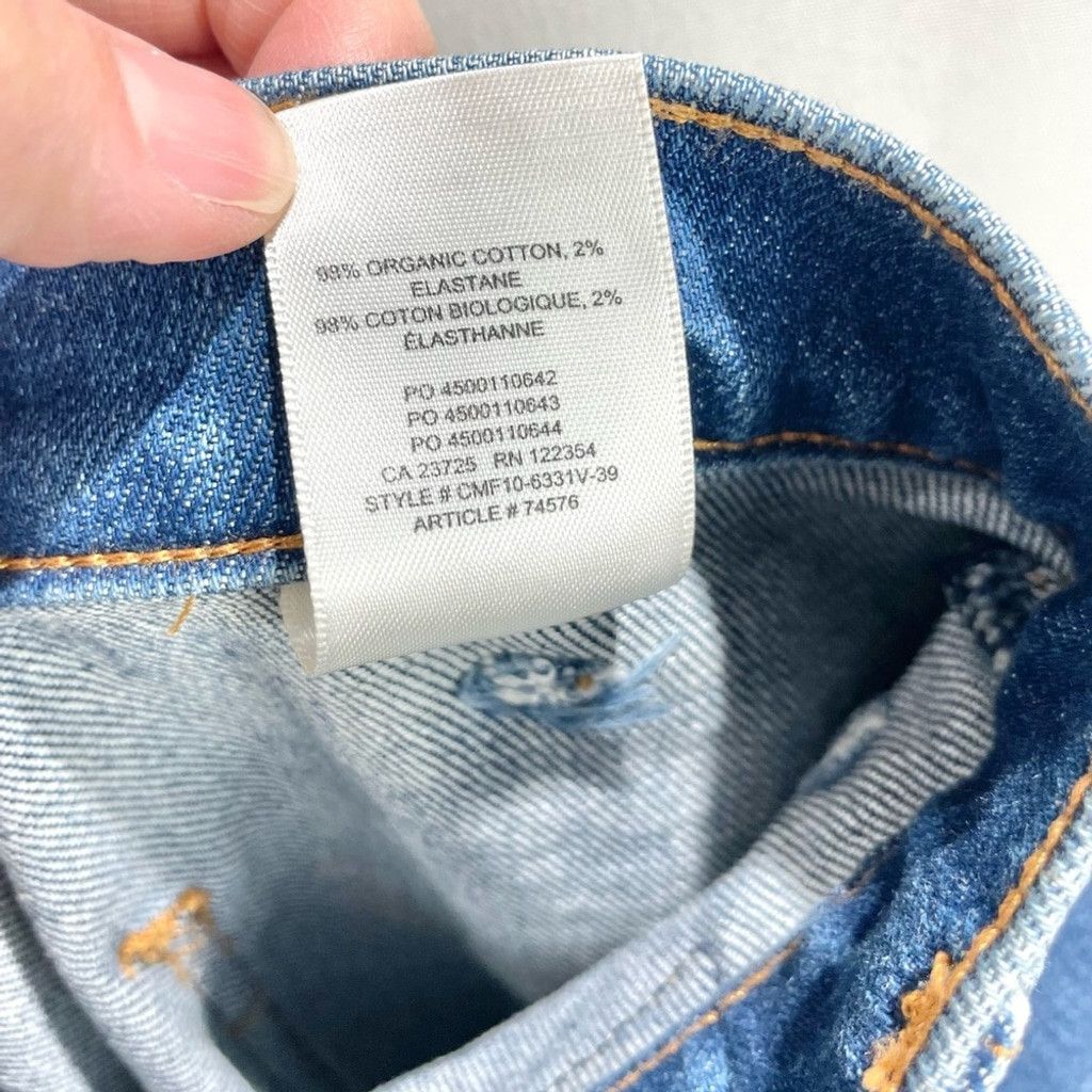 Aritzia Denim Forum Just Peachy Straight Boot Cut Jeans Size 30 Size 30" / US 8 / IT 44 - 9 Thumbnail