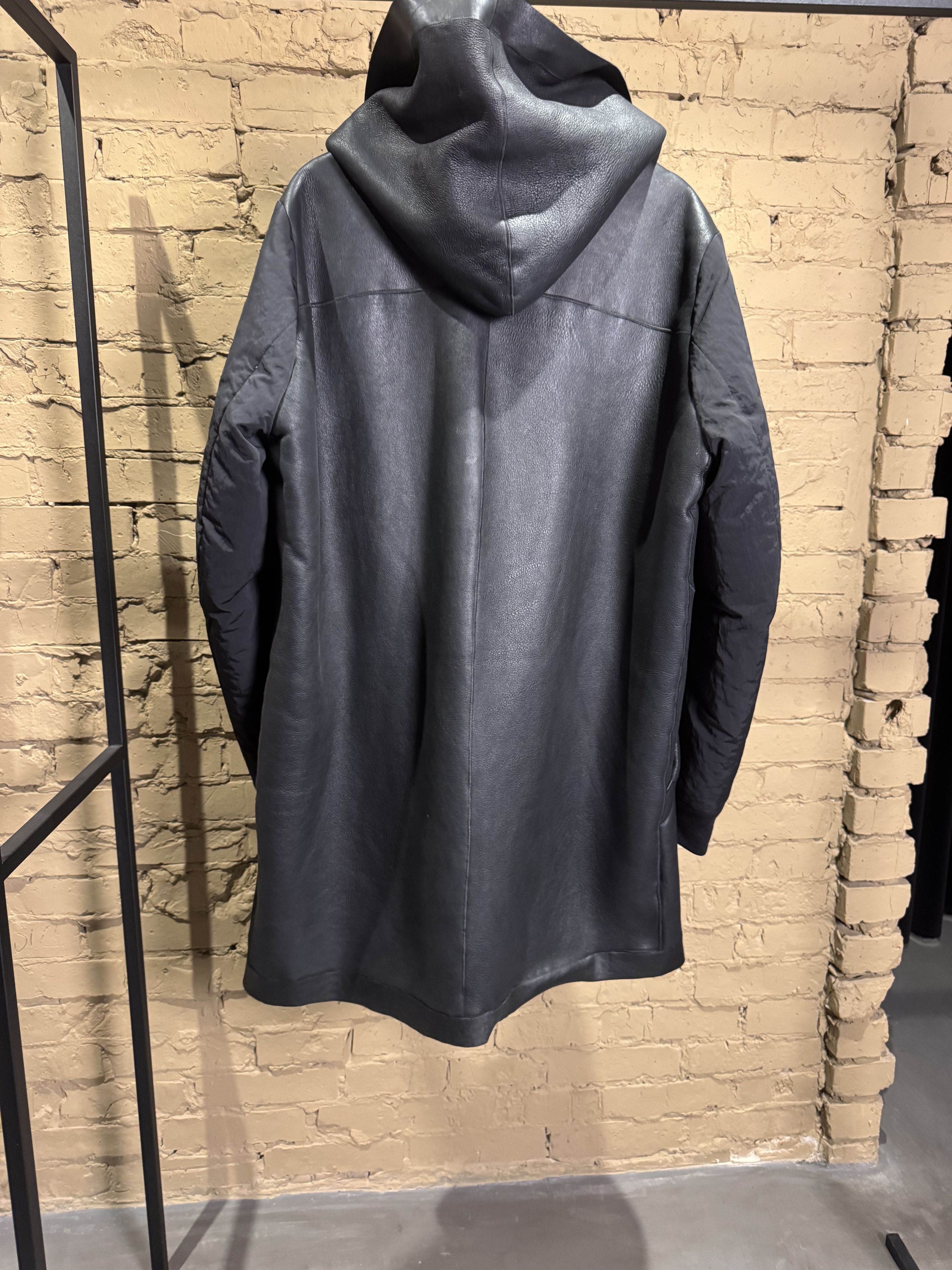 Rick Owens RARE Rick Owens FW11 Limo Hooded Lamb Shearling Coat Size US XL / EU 56 / 4 - 3 Thumbnail
