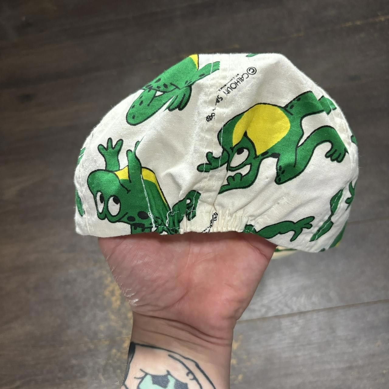 Designer Vintage Calhoun Sports Loud Hats Frog Hat 90s Size ONE SIZE - 2 Thumbnail