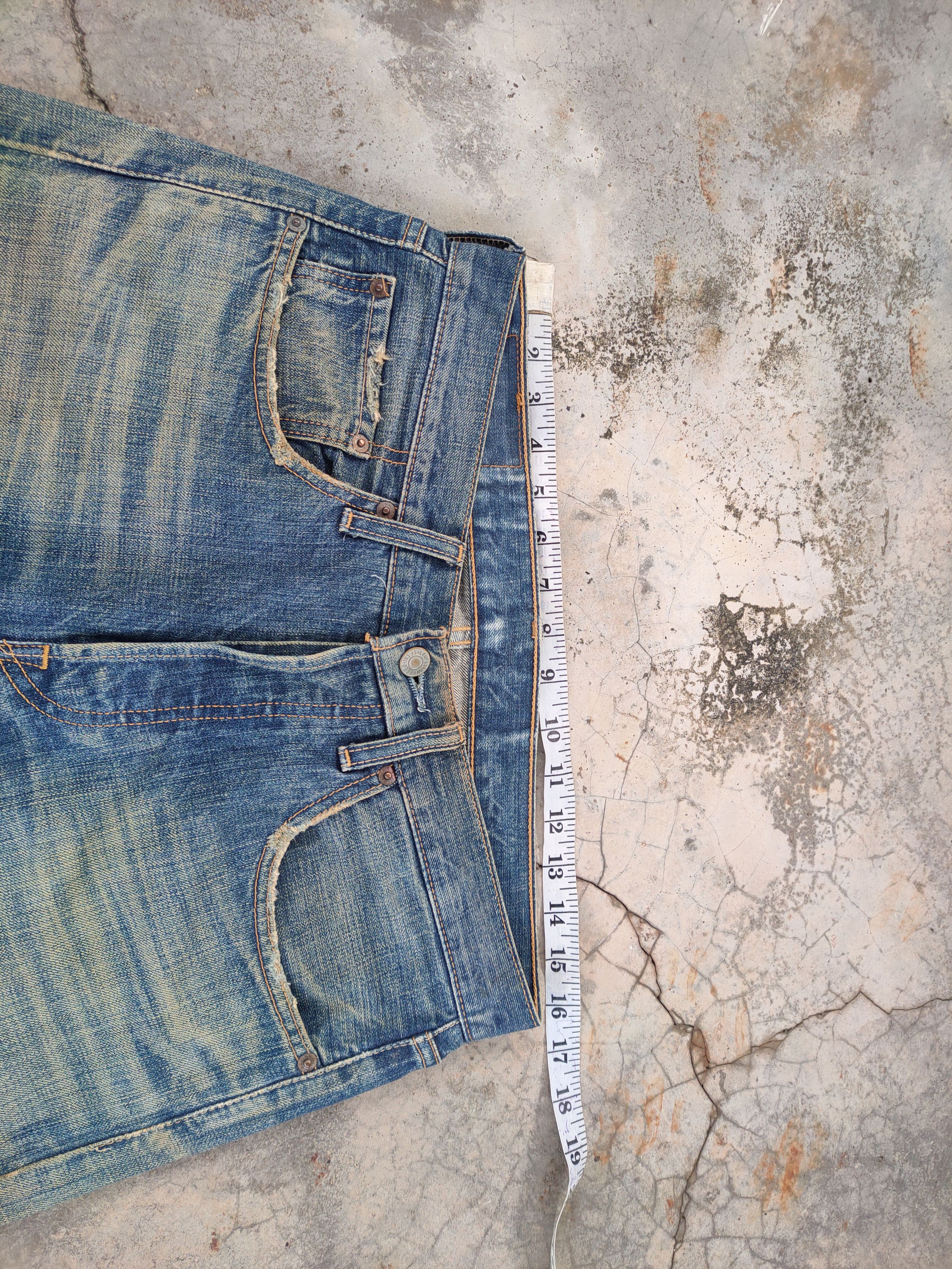 Levi's Vintage Clothing VINTAGE LEVI'S 501 FADED RUSTY DISTRESSED JEAN DENIM PANTS Size US 32 / EU 48 - 6 Thumbnail