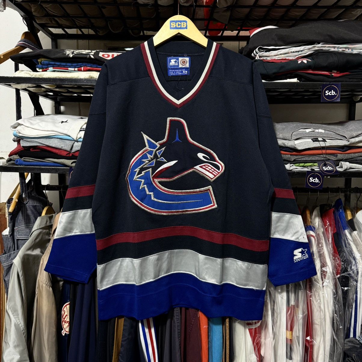 Starter Vintage nhl starter vancouver canucks hockey jersey Size US M / EU 48-50 / 2 - 1 Thumbnail