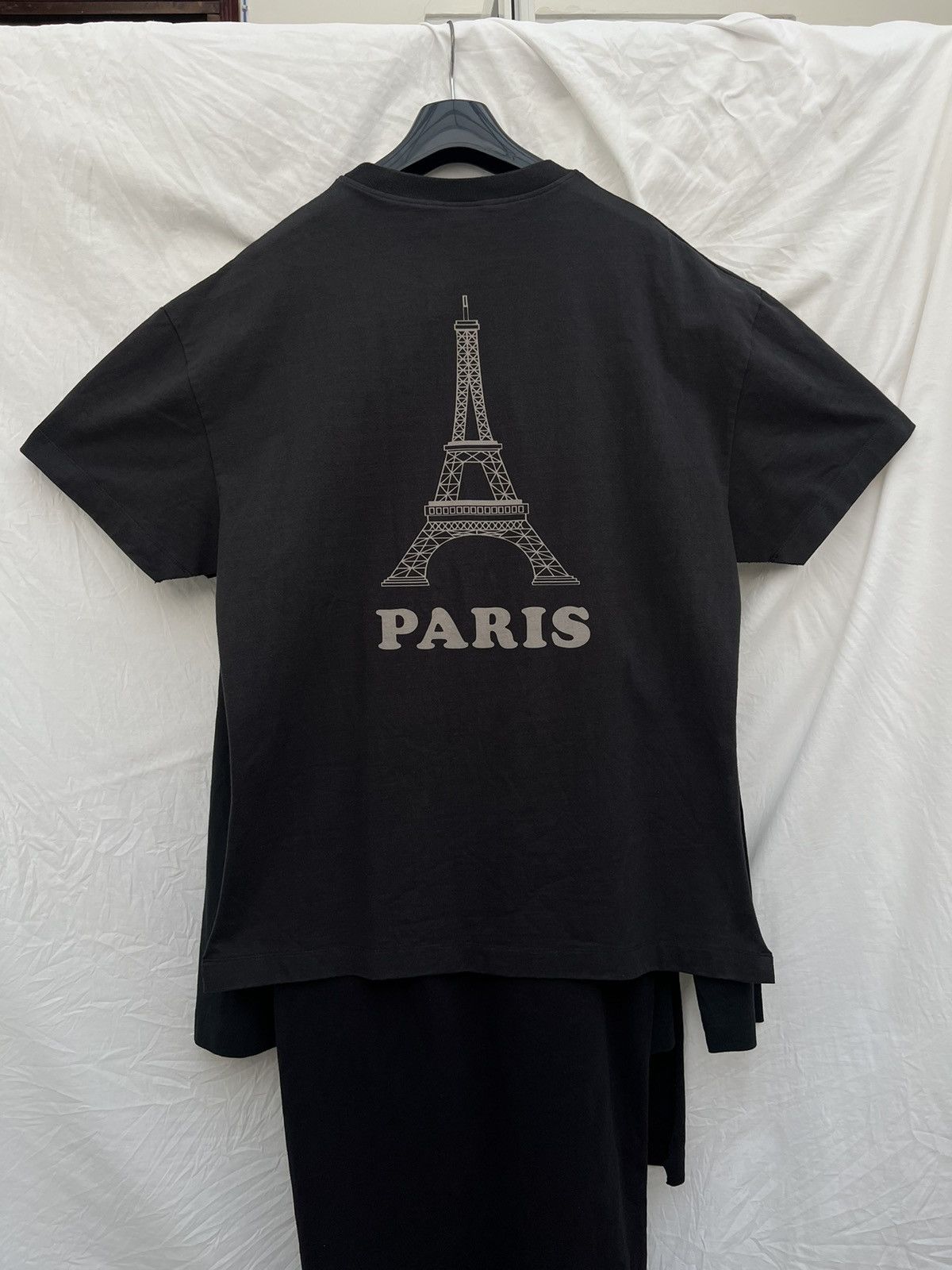 Vetements Vetements PARIS layered Tshirt dress Size US XS / EU 42 / 0 - 15 Thumbnail