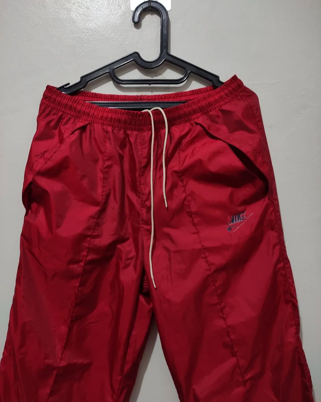 Nike 80s Nike Japan Red Track Pants Size US 32 / EU 48 - 6 Thumbnail