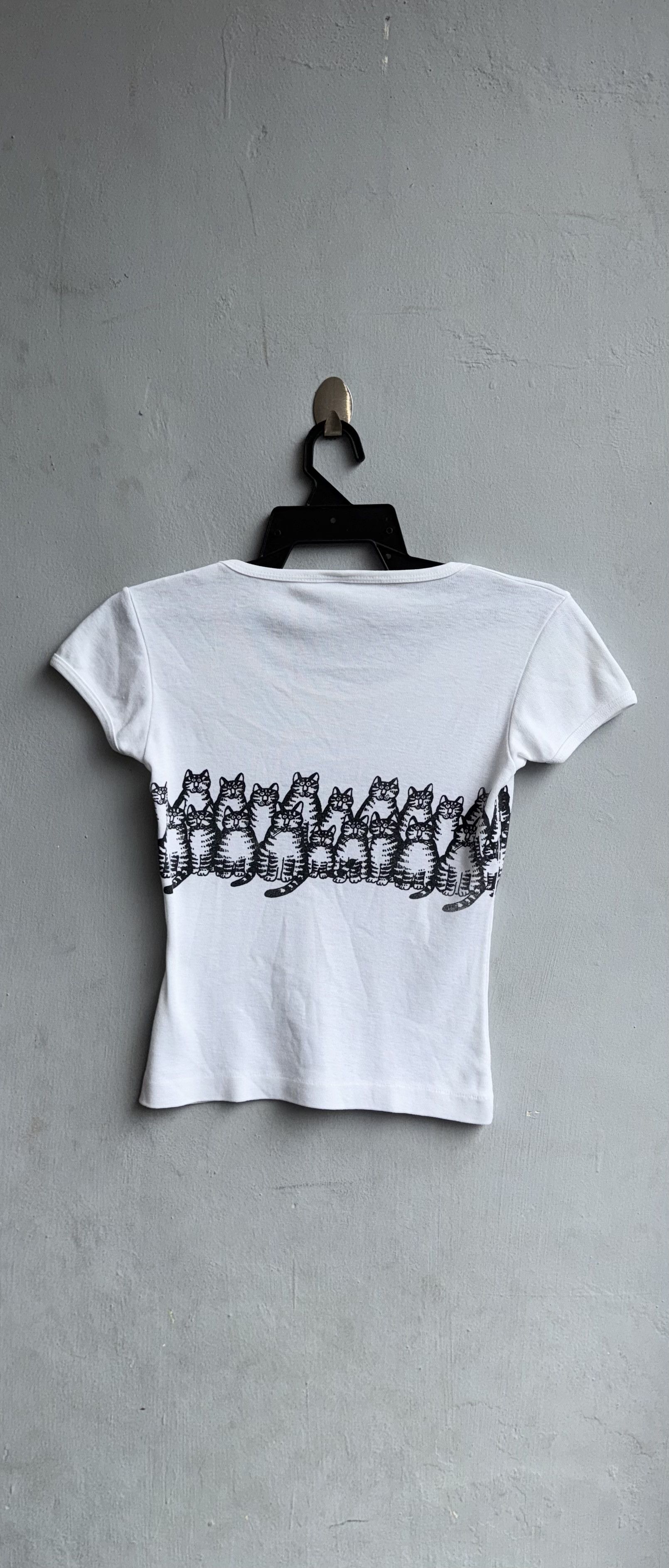 Vintage Cats Full Print 1975's Vintage Crazy Shirt Size S / US 4 / IT 40 - 5 Thumbnail